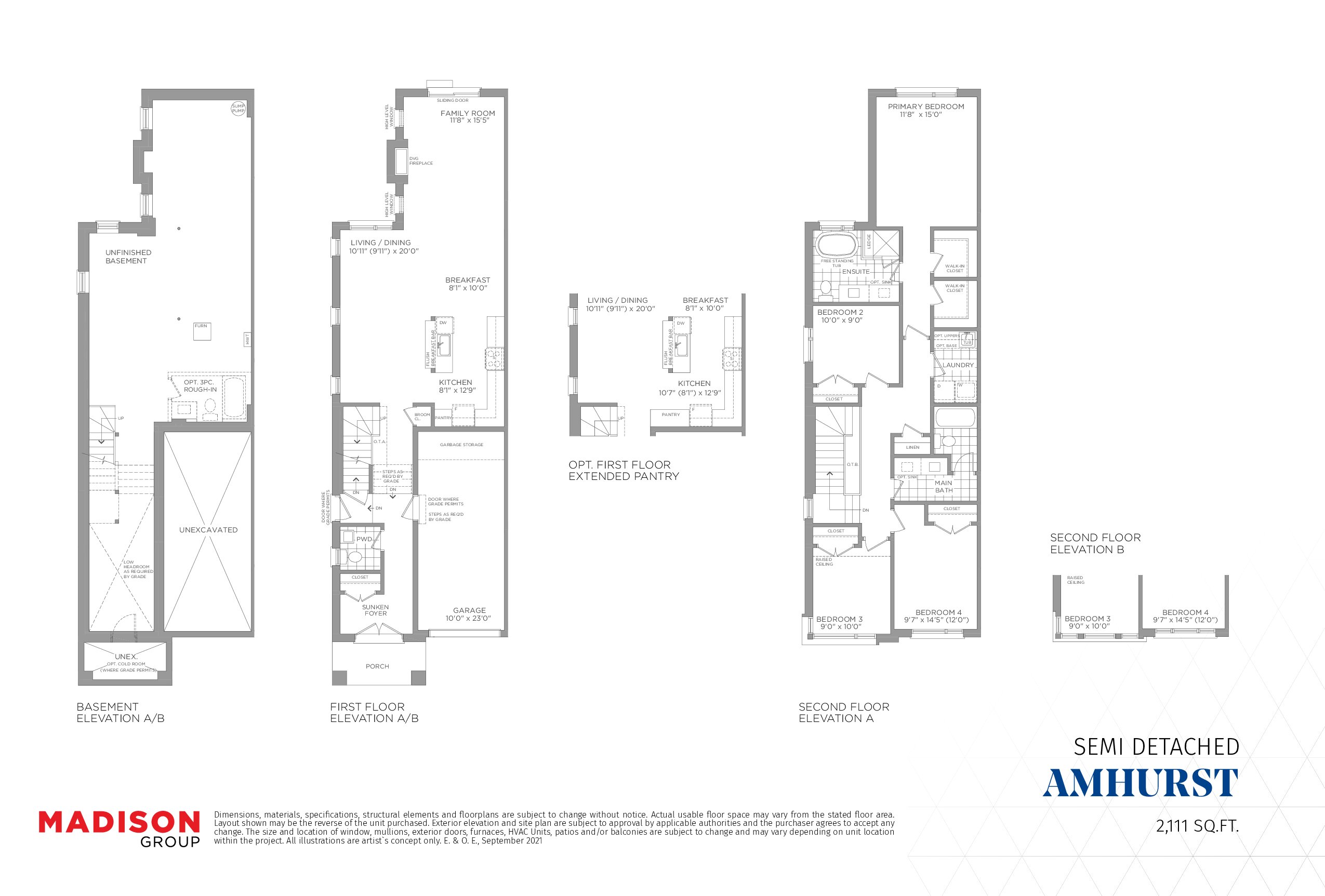 Amhurst floor plan