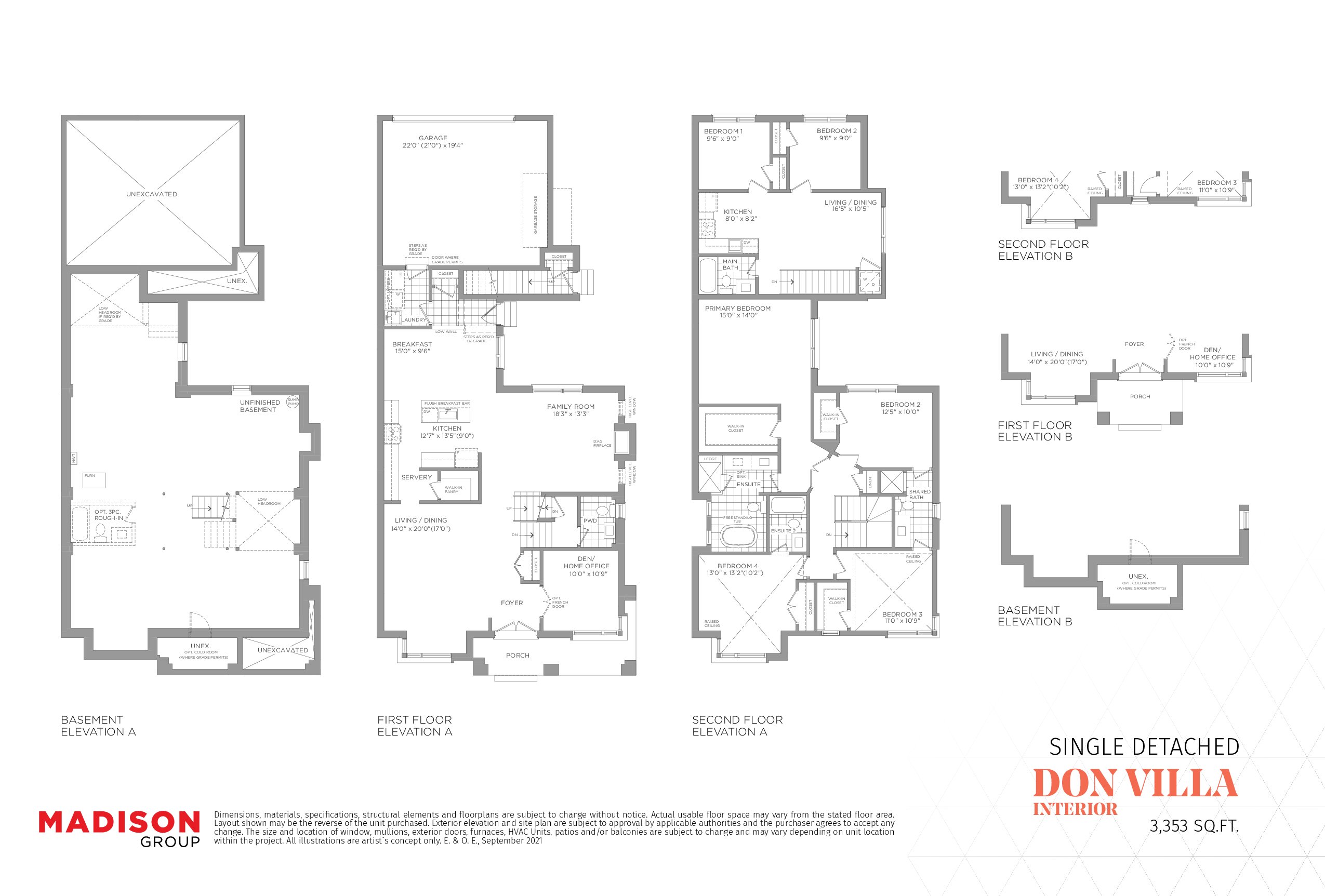 Don Villa Interior floor plan
