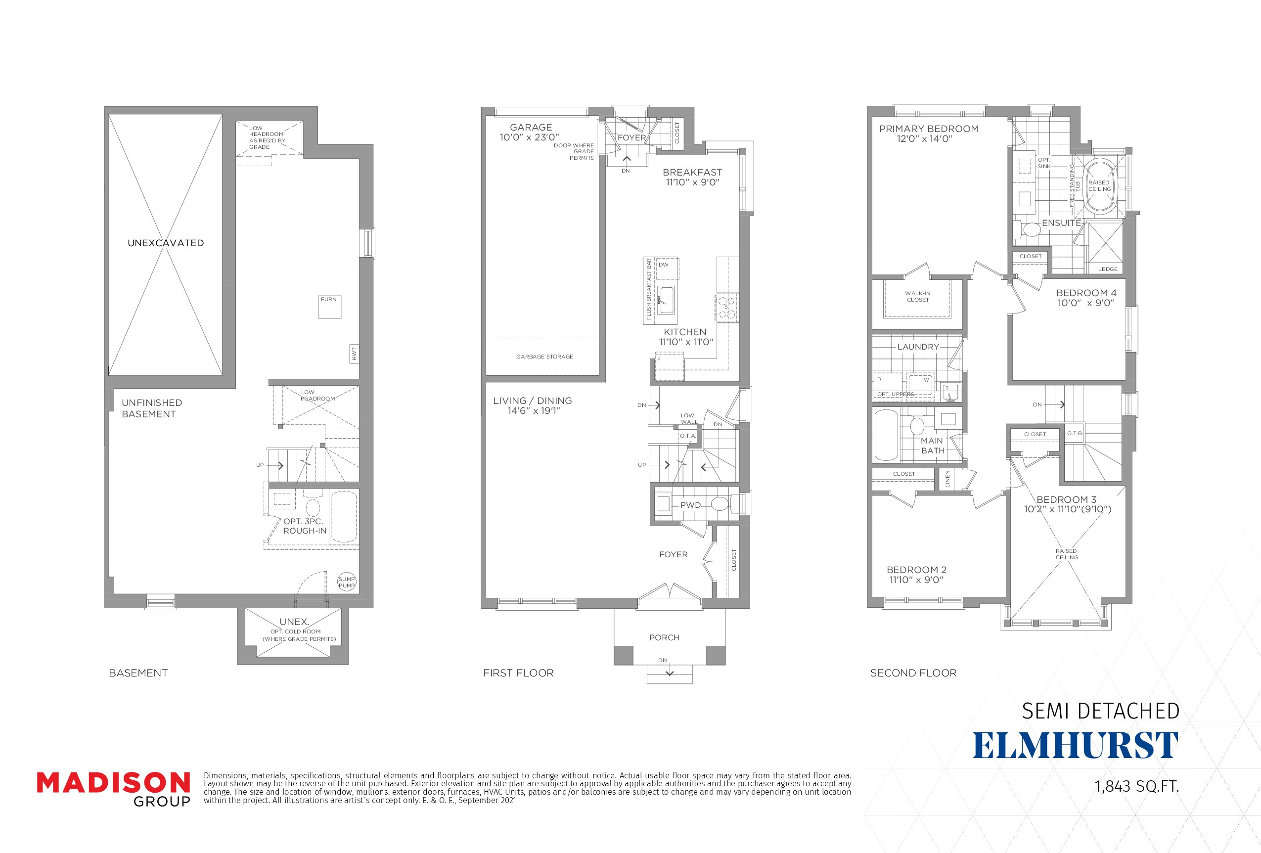 Elmhurst floor plan