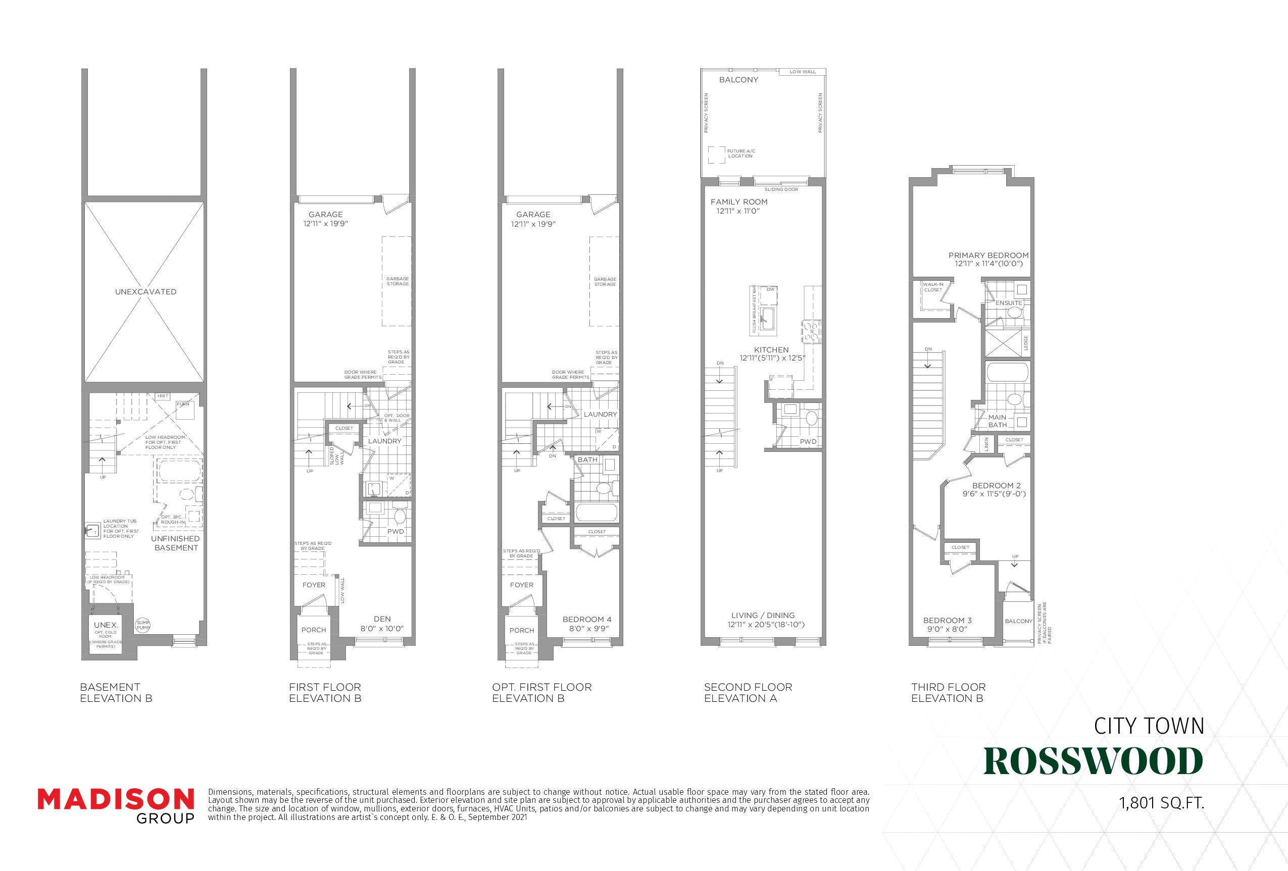 Rosswood floor plan