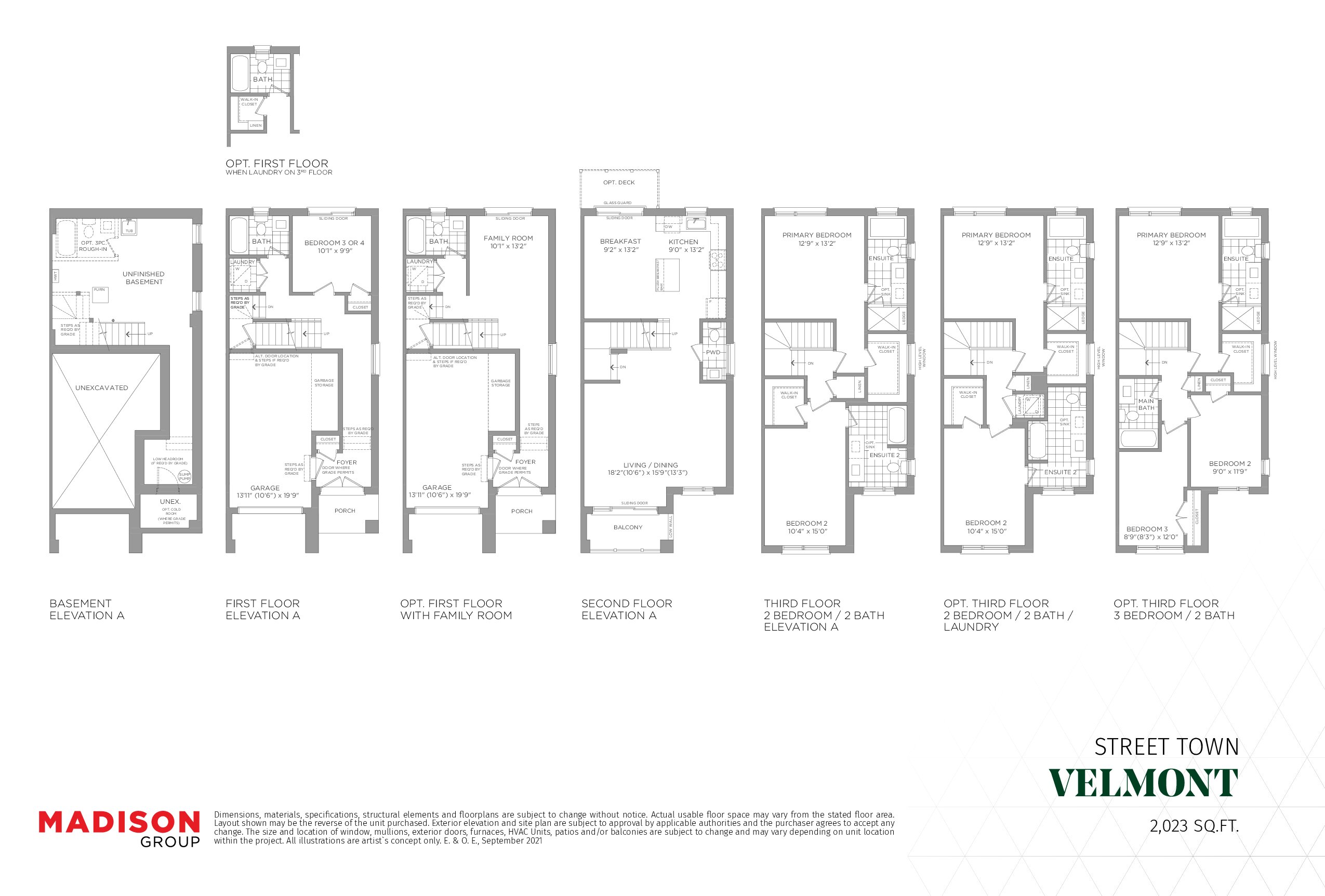 Velmont floor plan