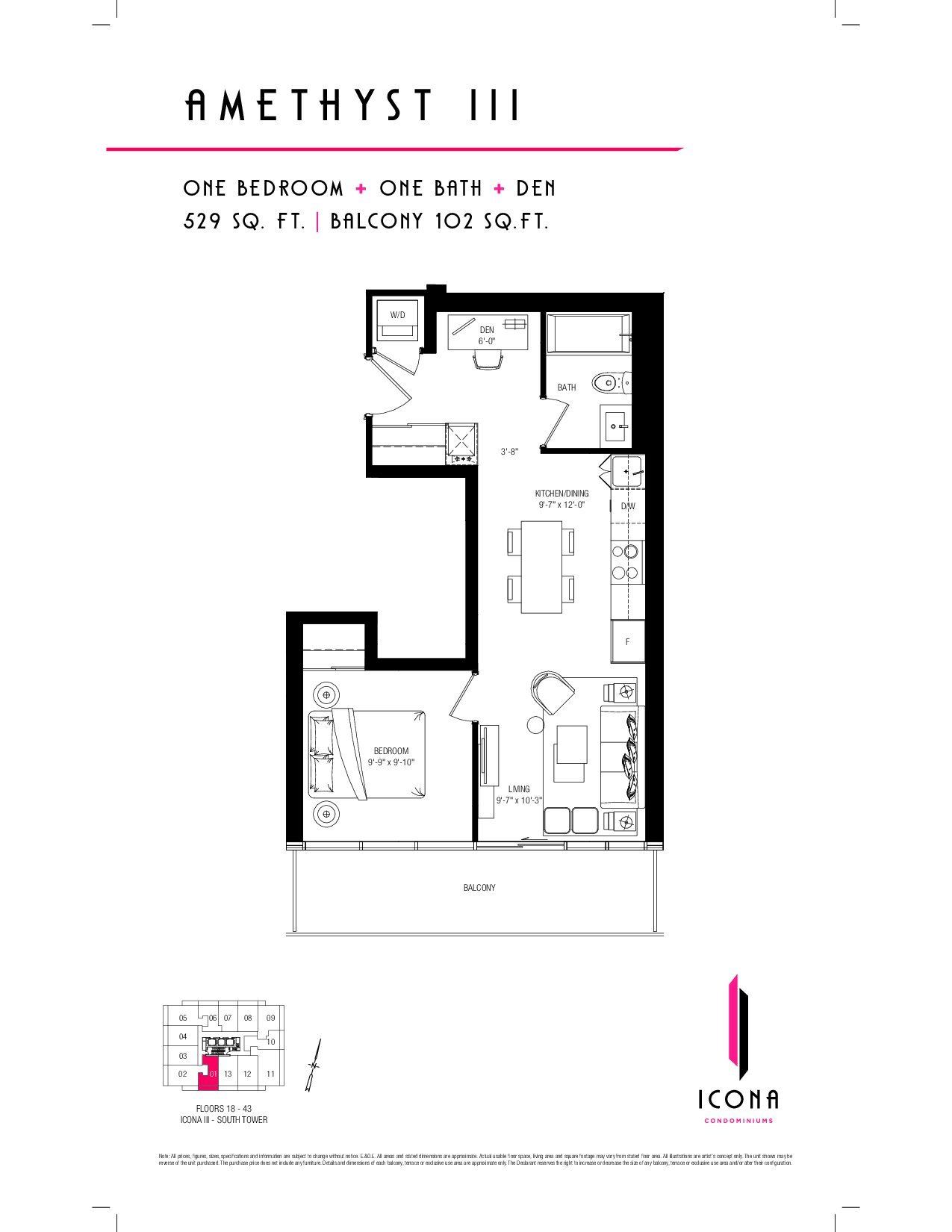 Amethyst III floor plan