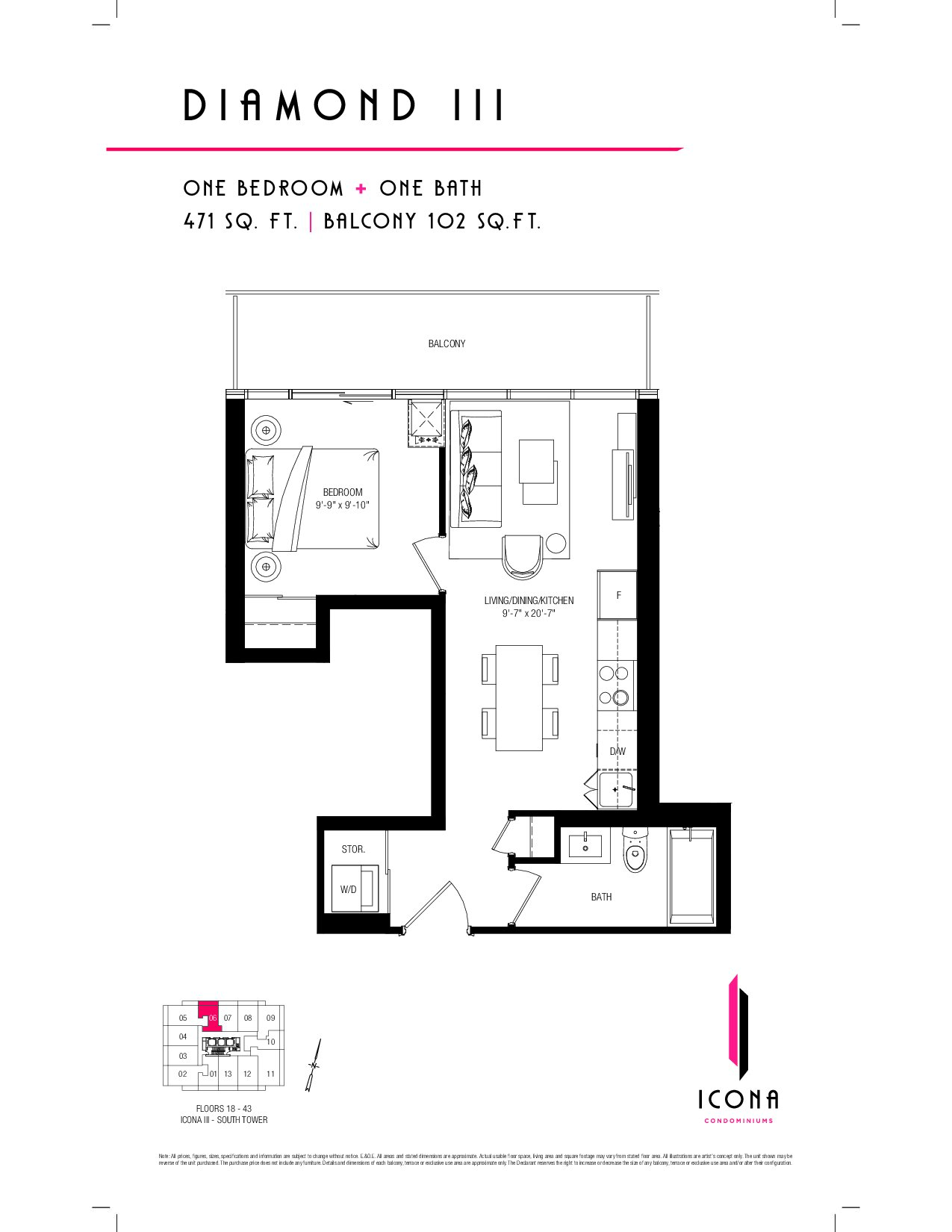 Diamond III floor plan