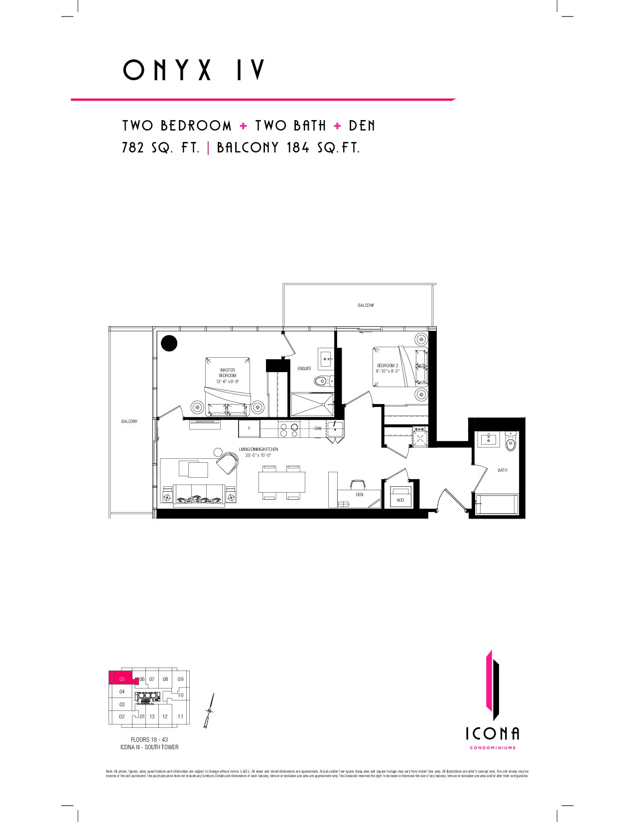 Onyx IV floor plan