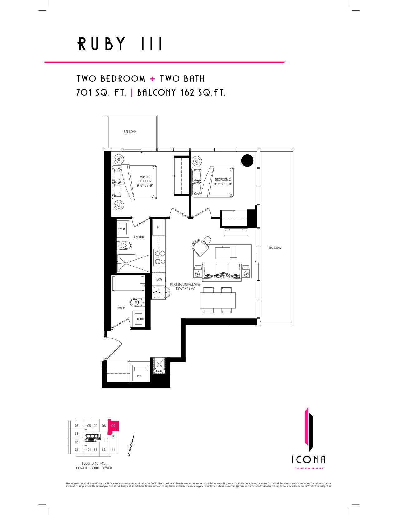 Ruby III floor plan