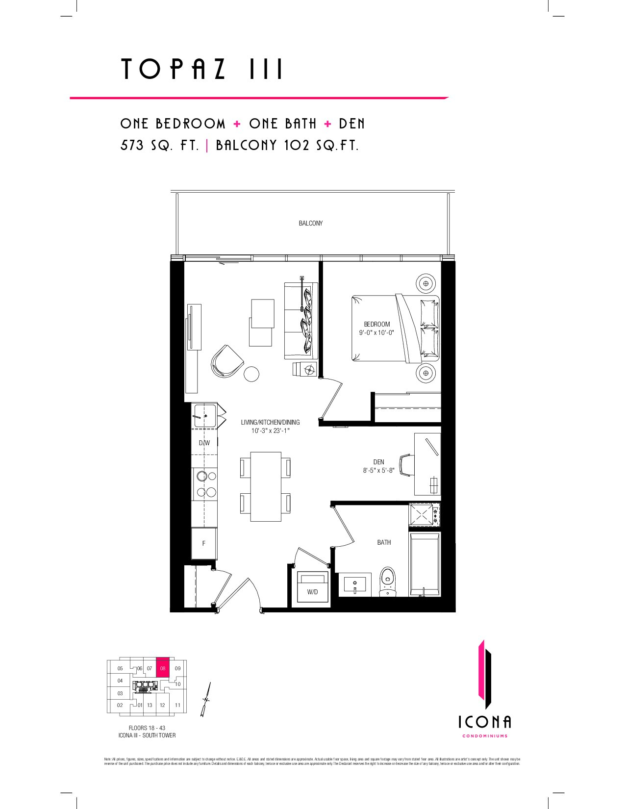 Topaz III floor plan