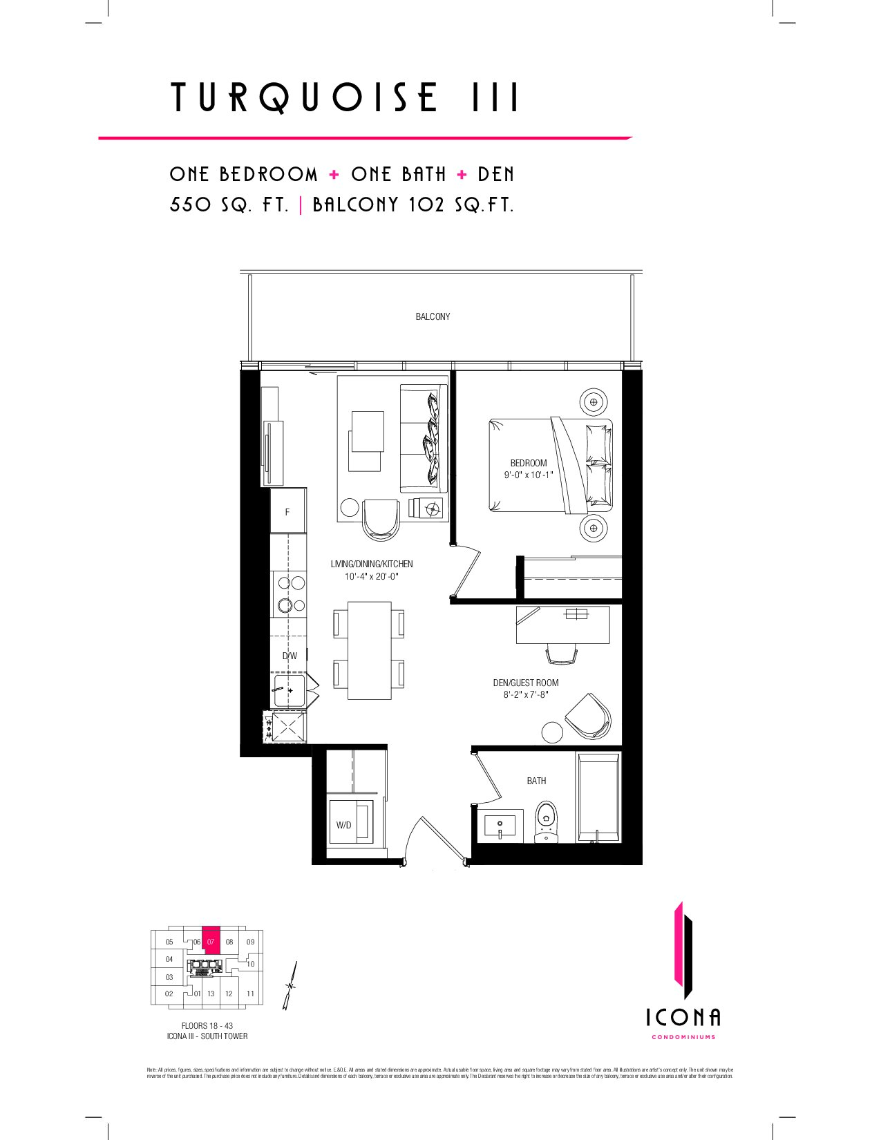 Turquoise III floor plan