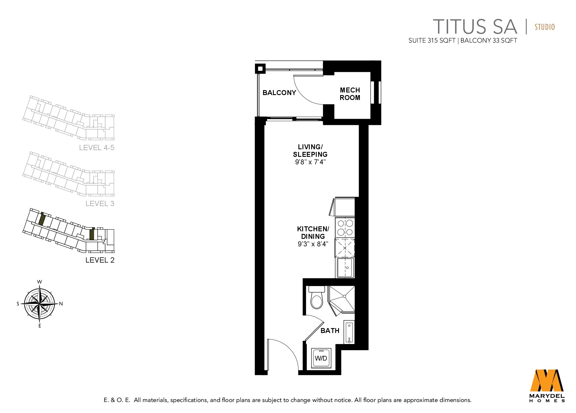 Titus SA floor plan