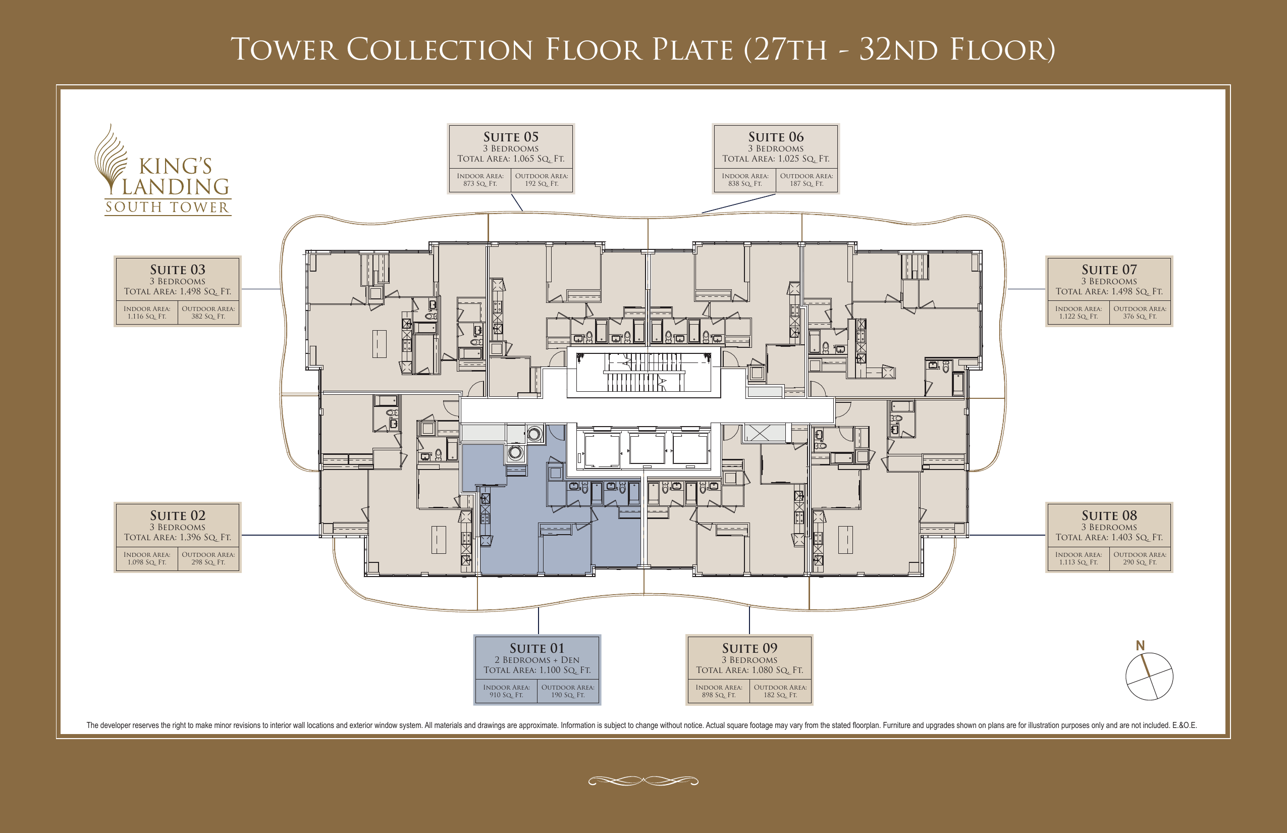 Suite 05 (Upper Tower) floor plan