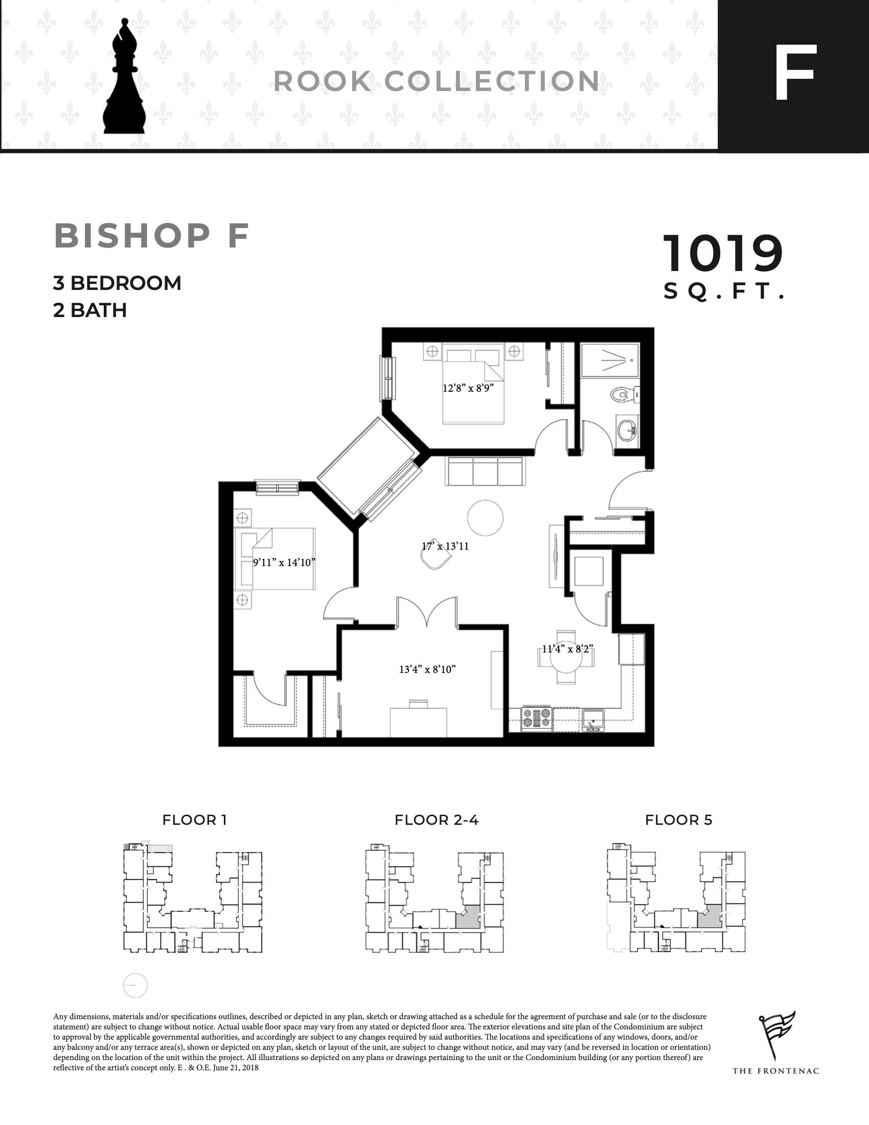 Bishop F floor plan