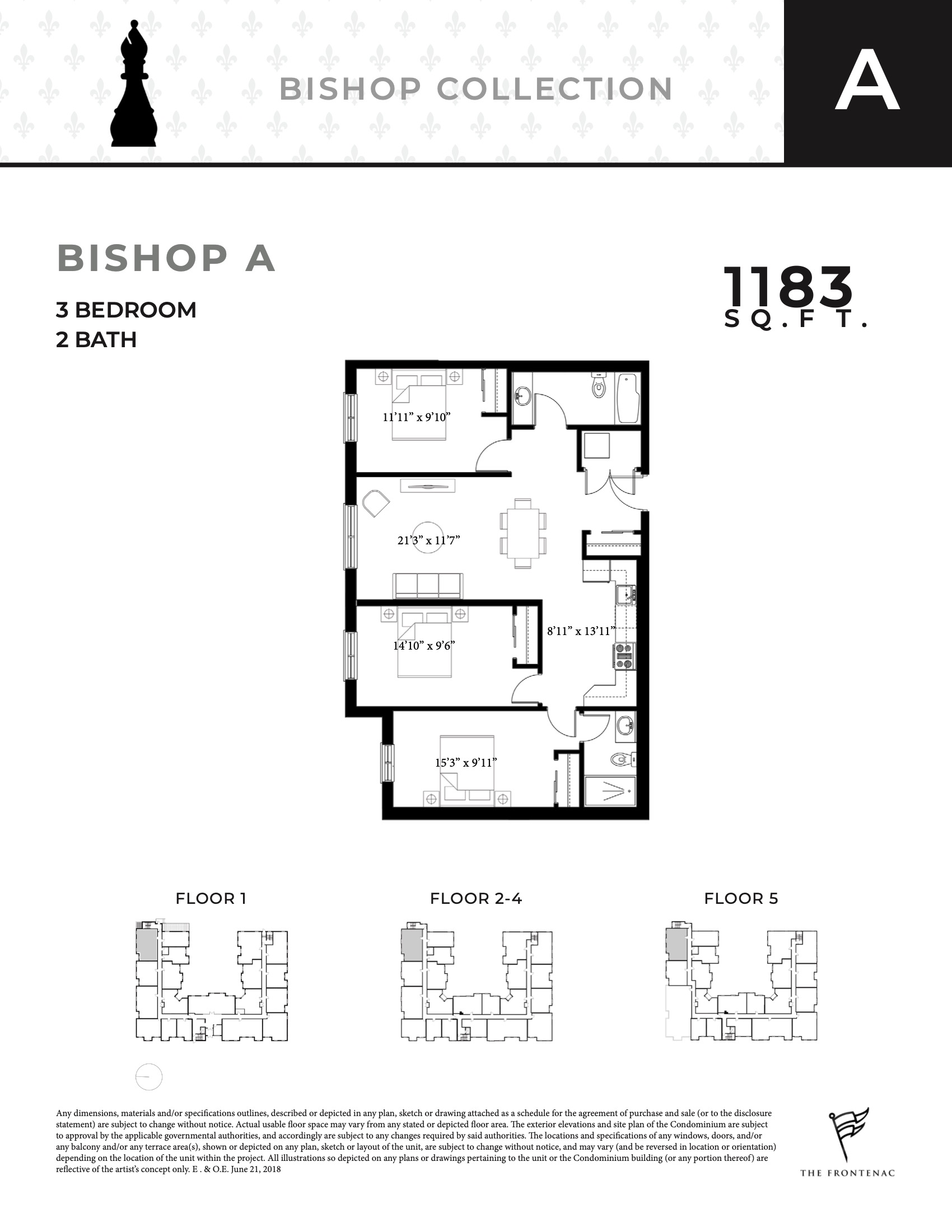 Bishop A floor plan