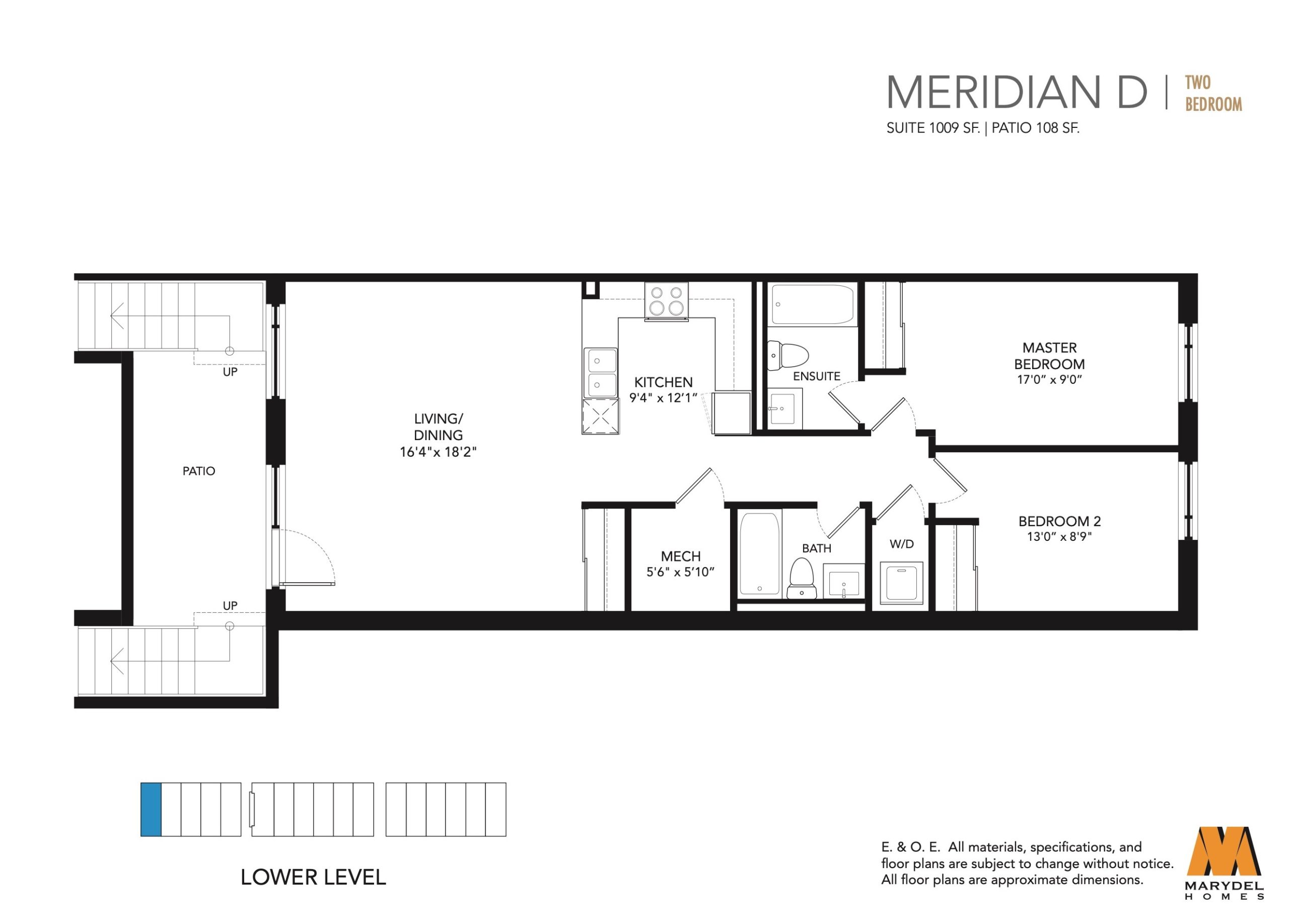 Meridian D floor plan
