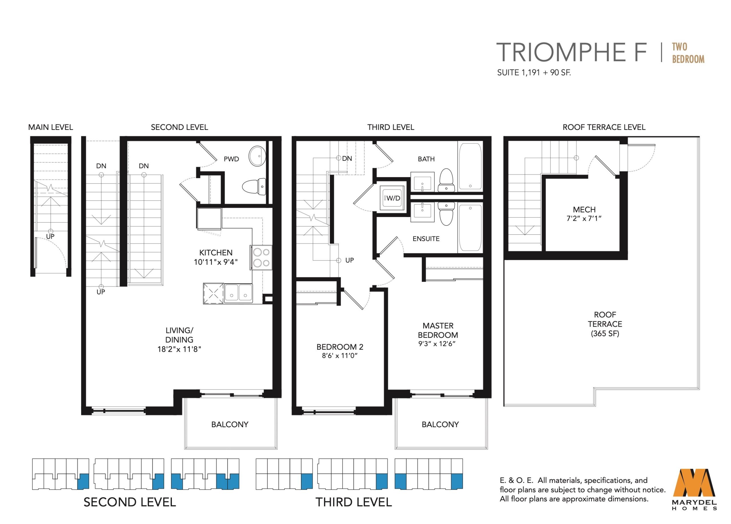 Triomphe F floor plan