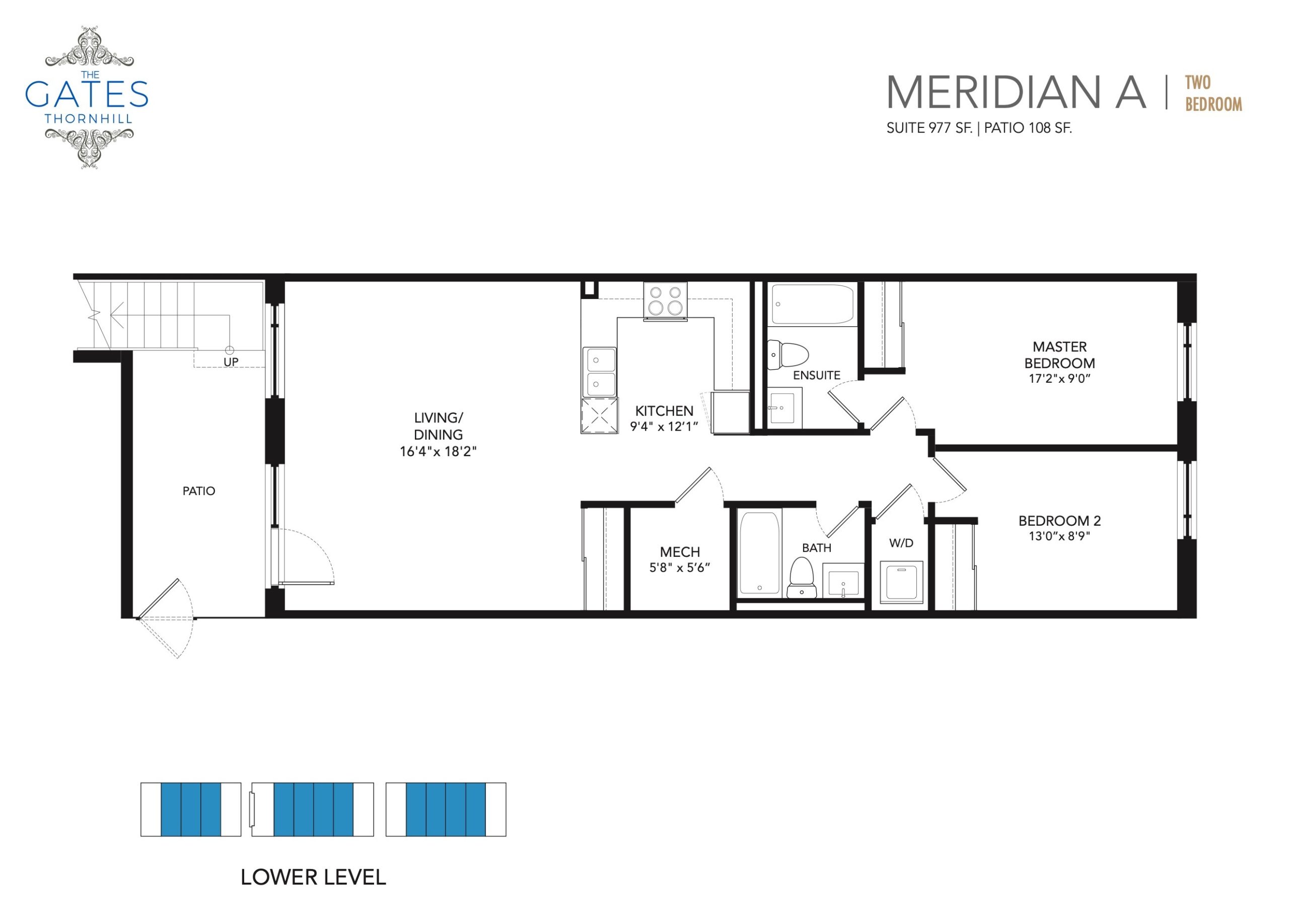 Meridian A floor plan