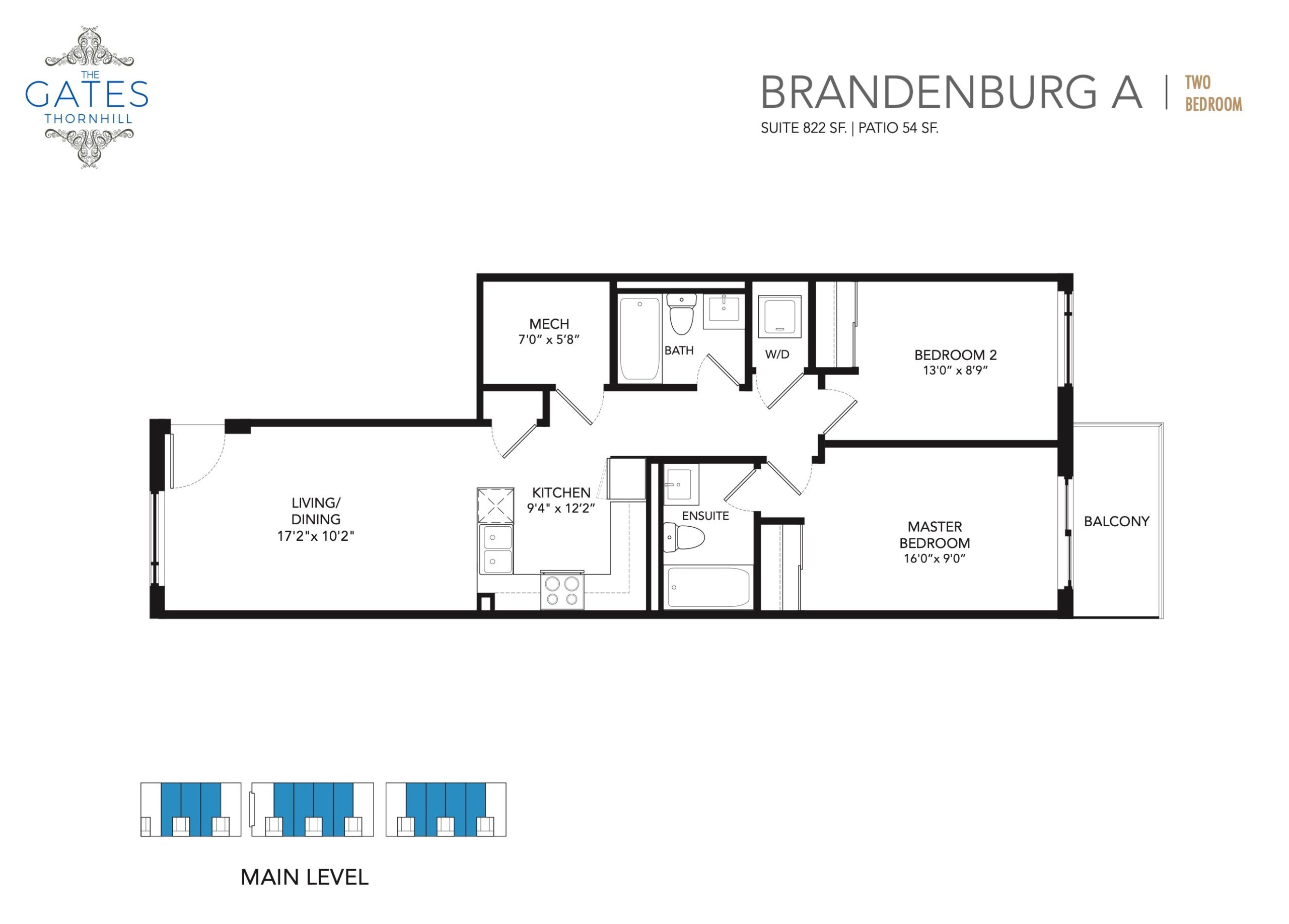 Brandenburg A floor plan