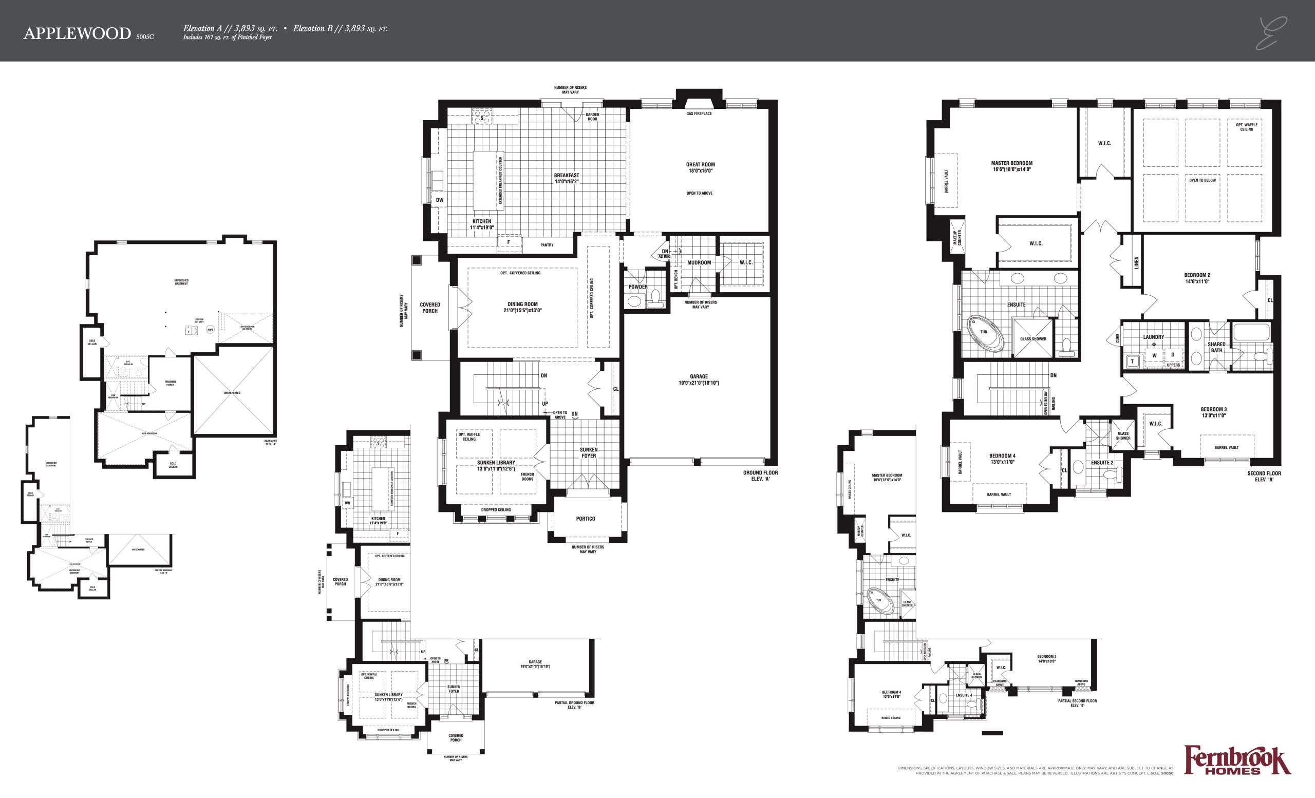 Applewood floor plan
