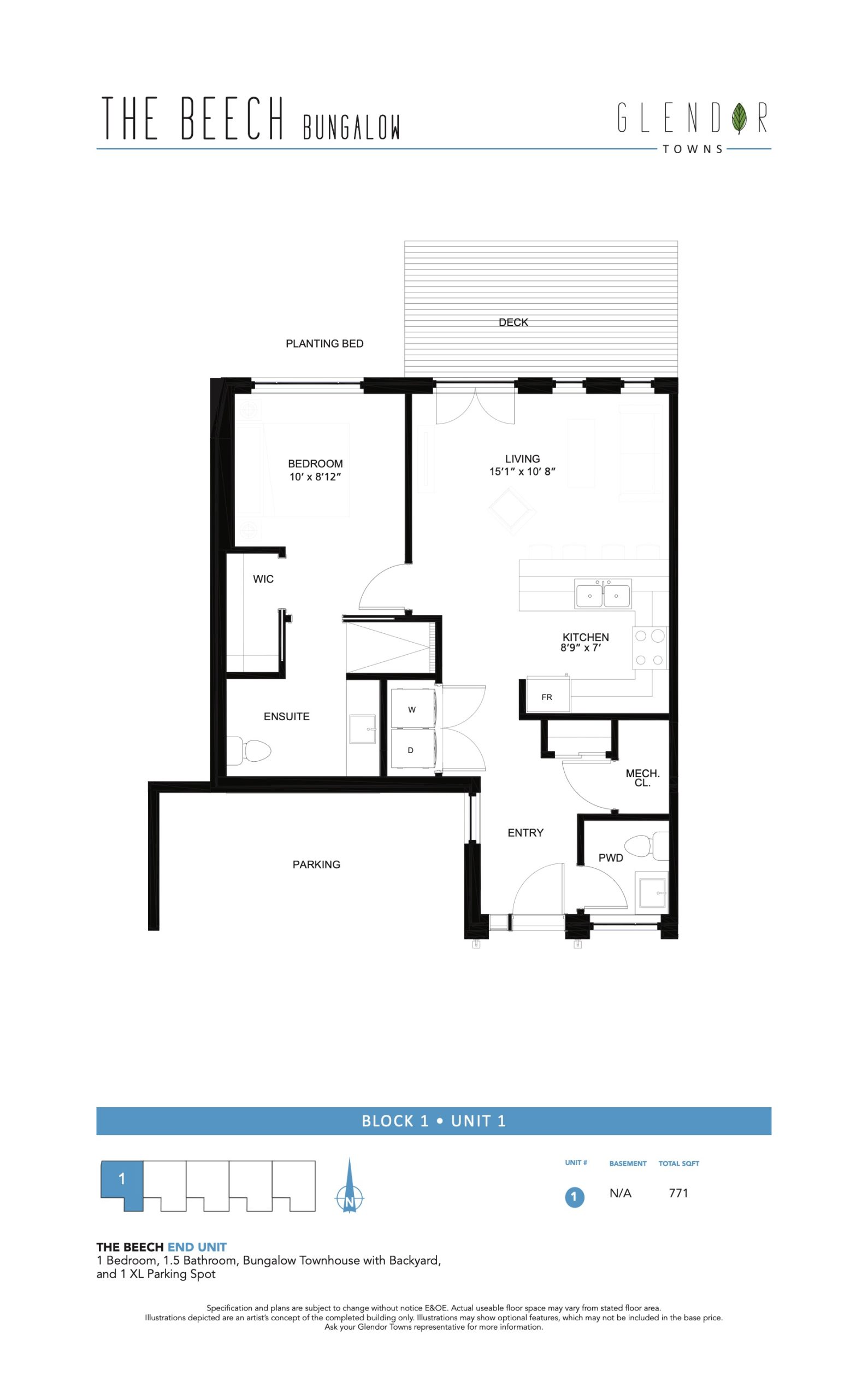 The Beech floor plan