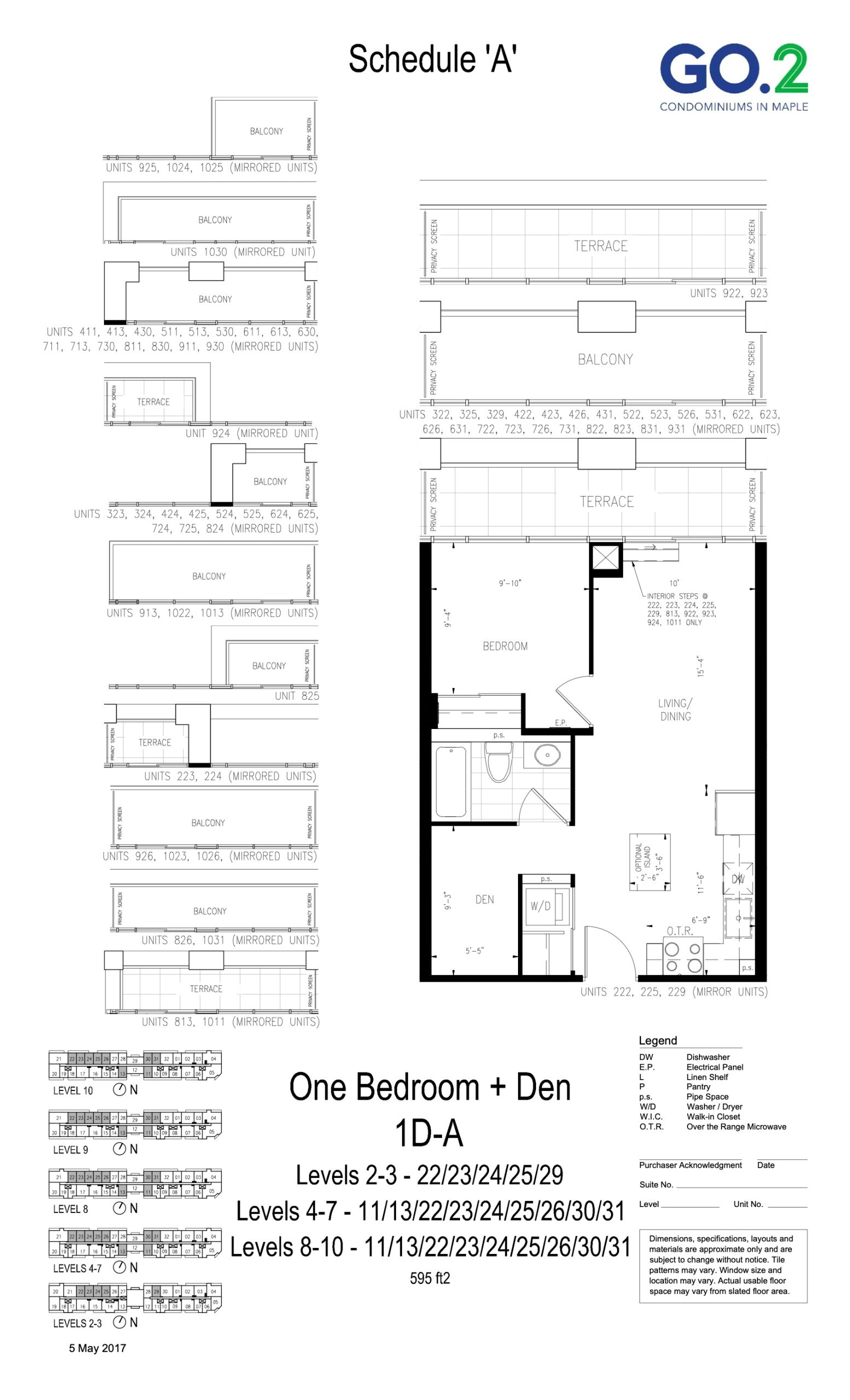 1D-A floor plan