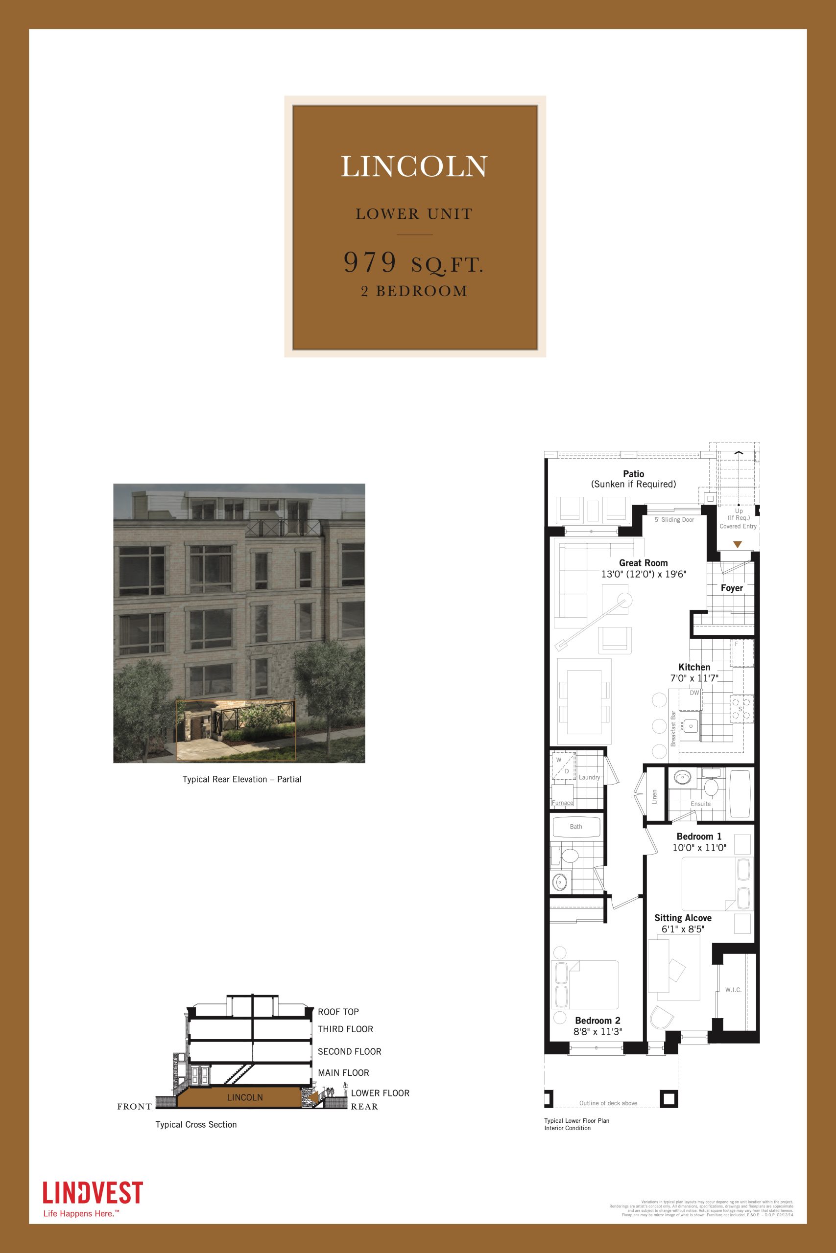Lincoln floor plan