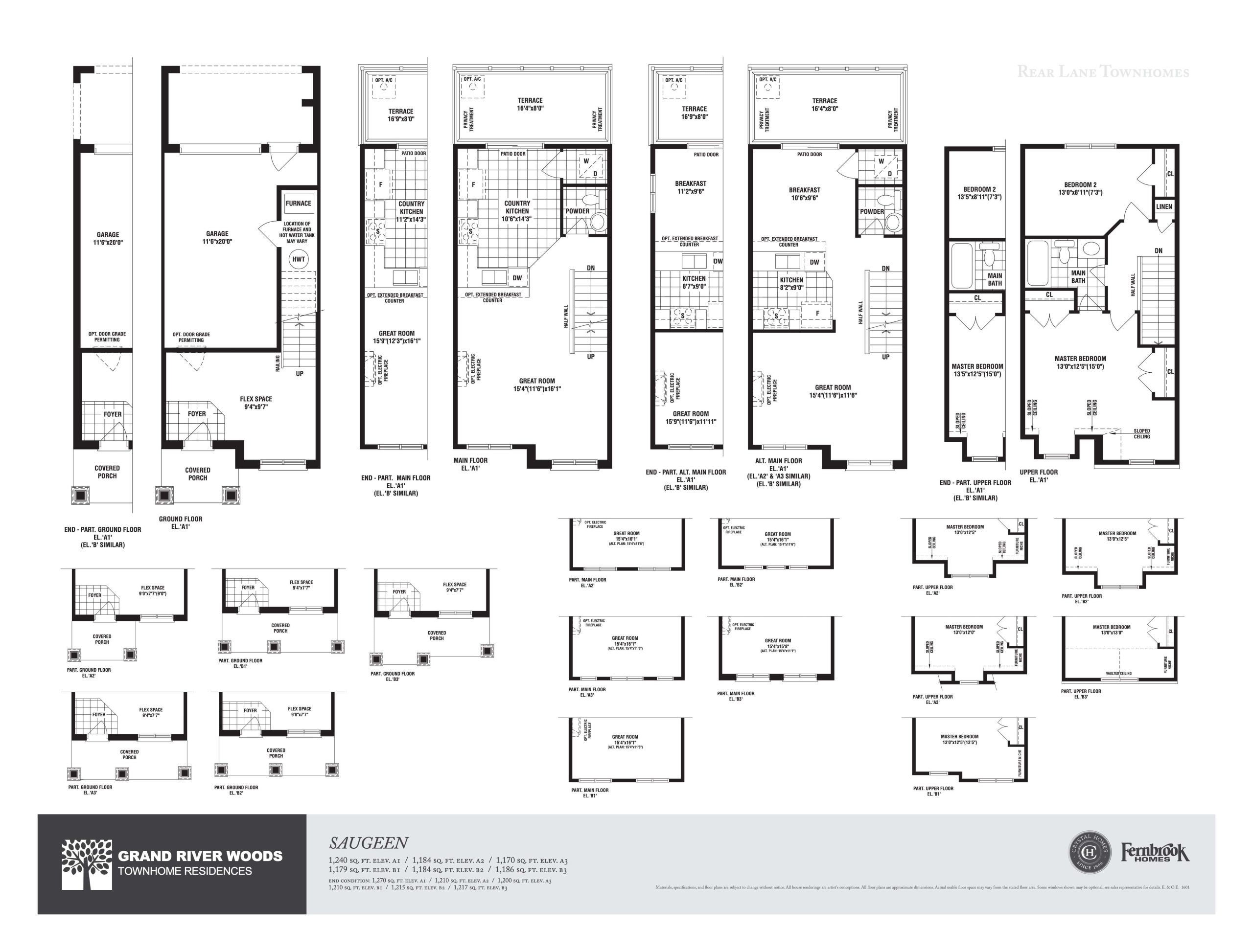 Saugeen floor plan