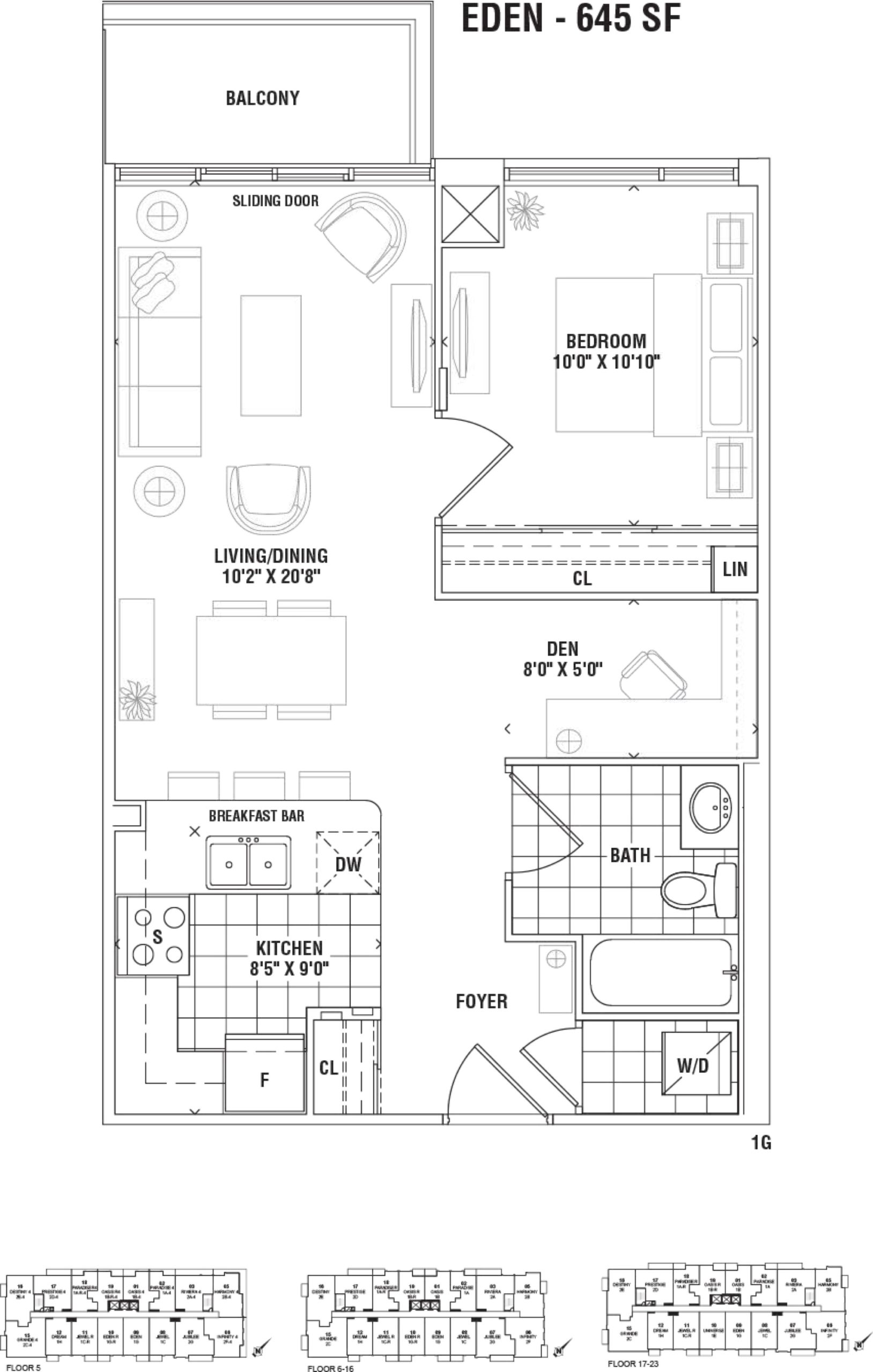 Eden floor plan