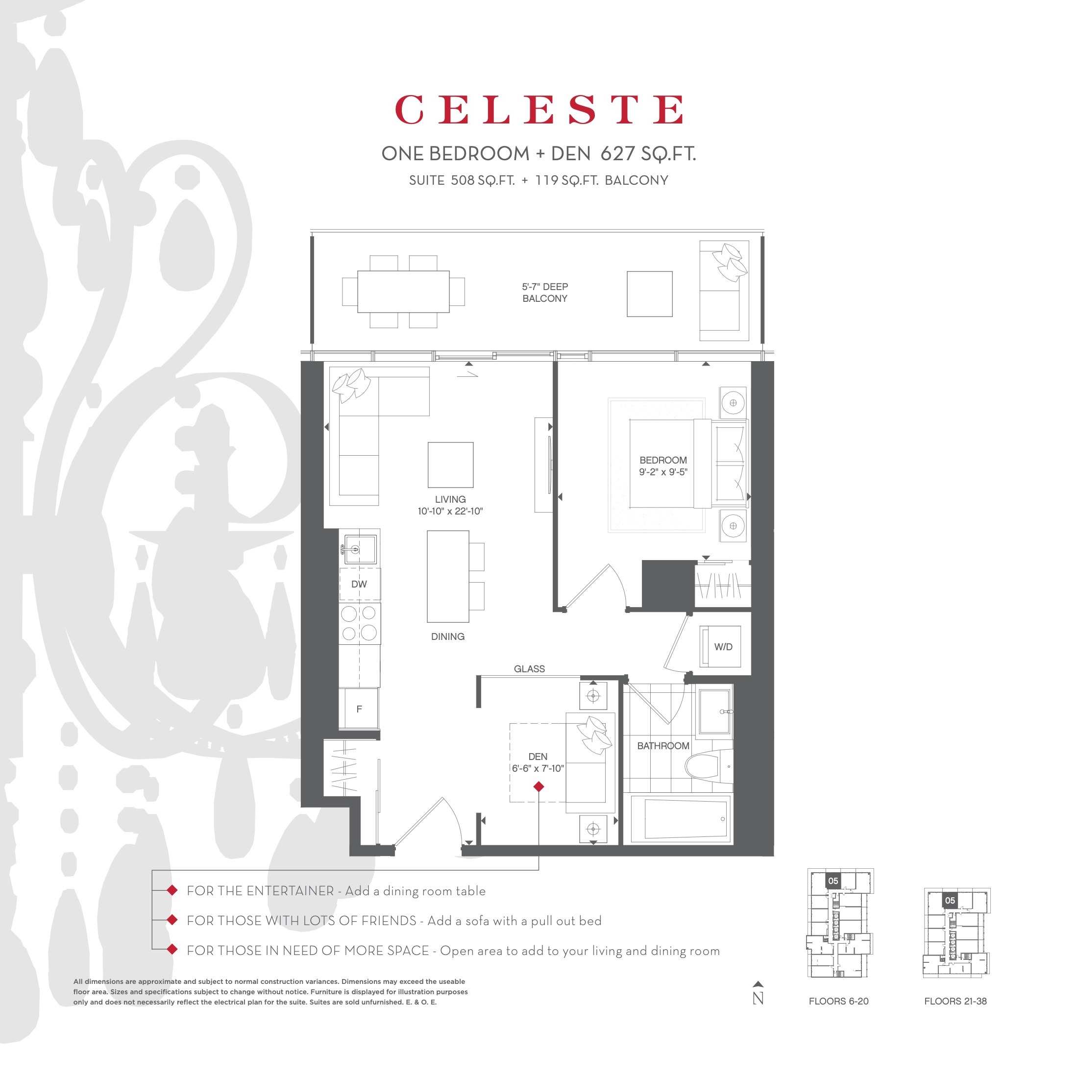 Celeste floor plan