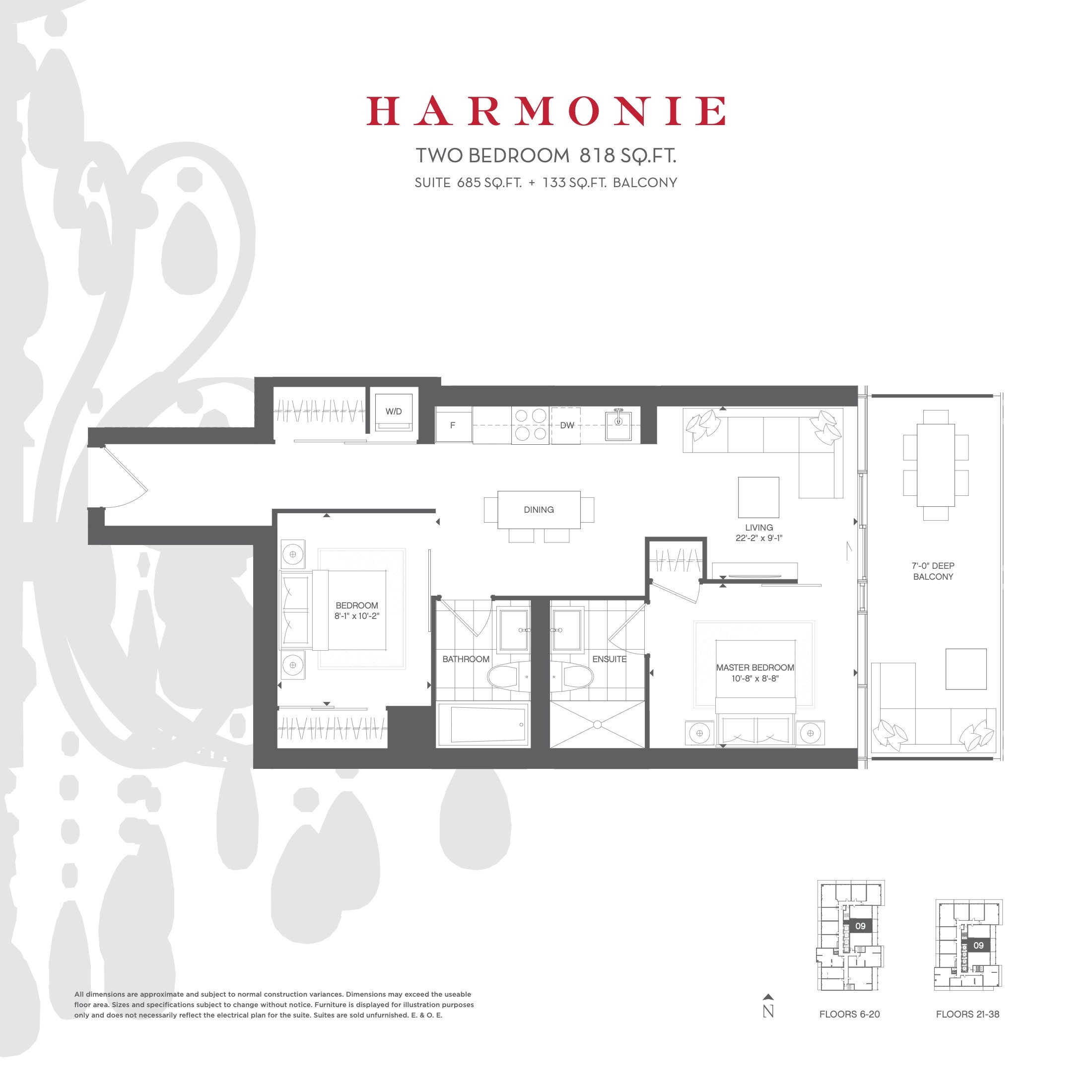 Harmonie floor plan