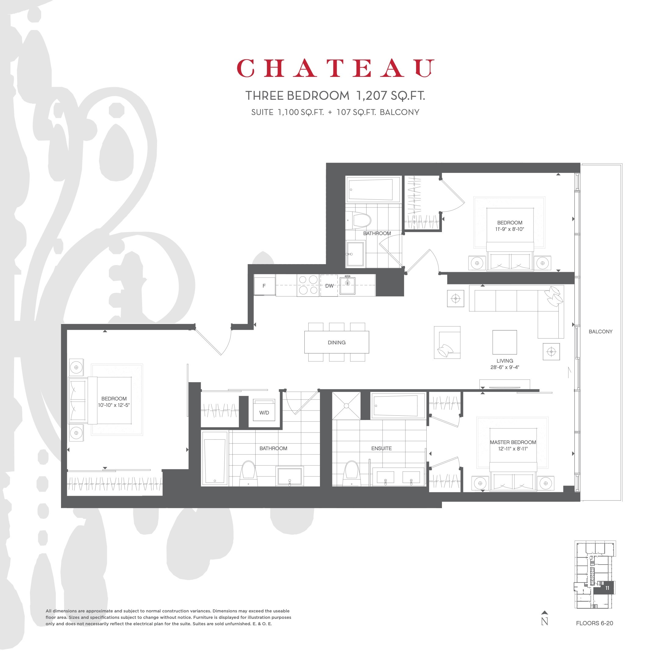 Chateau floor plan
