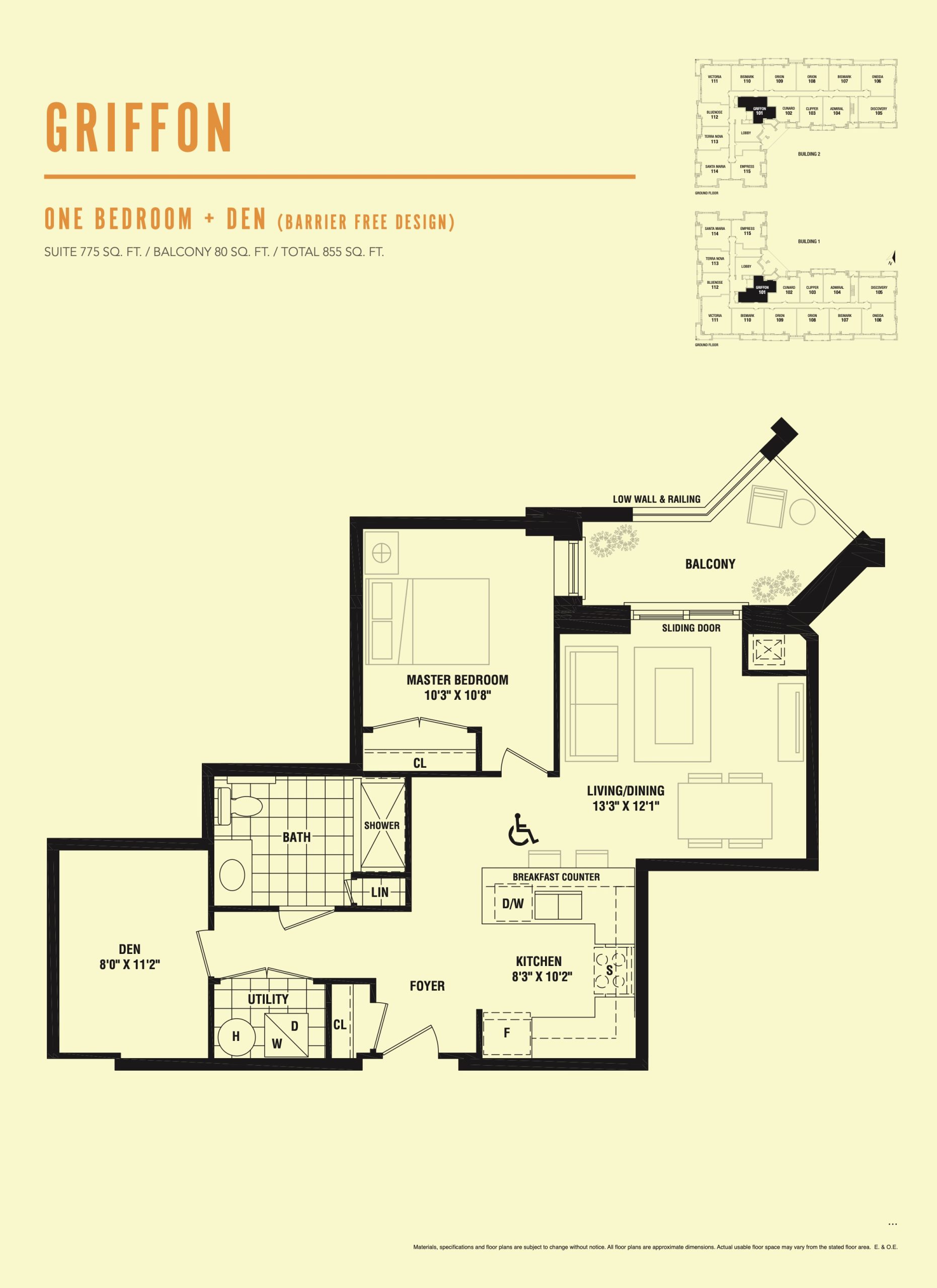 Griffon floor plan