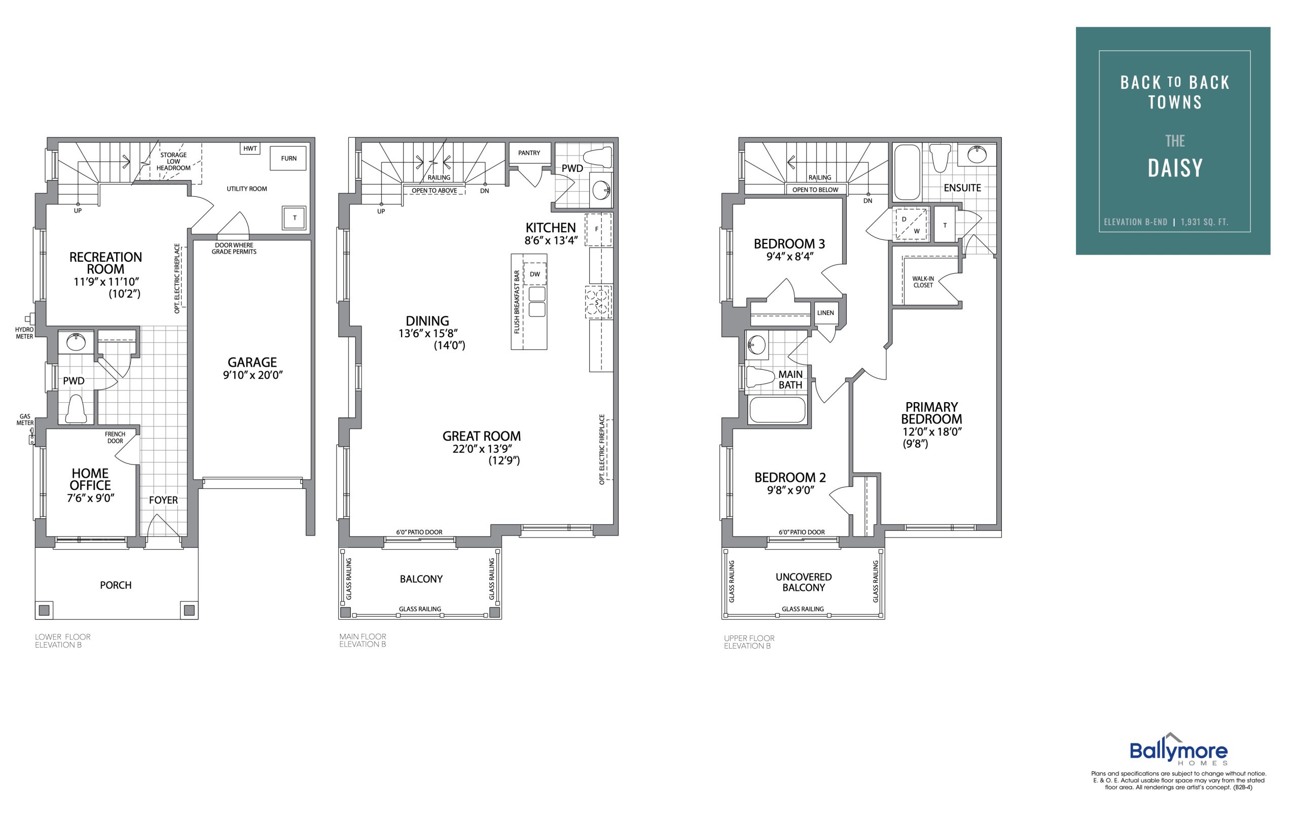 The Daisy floor plan