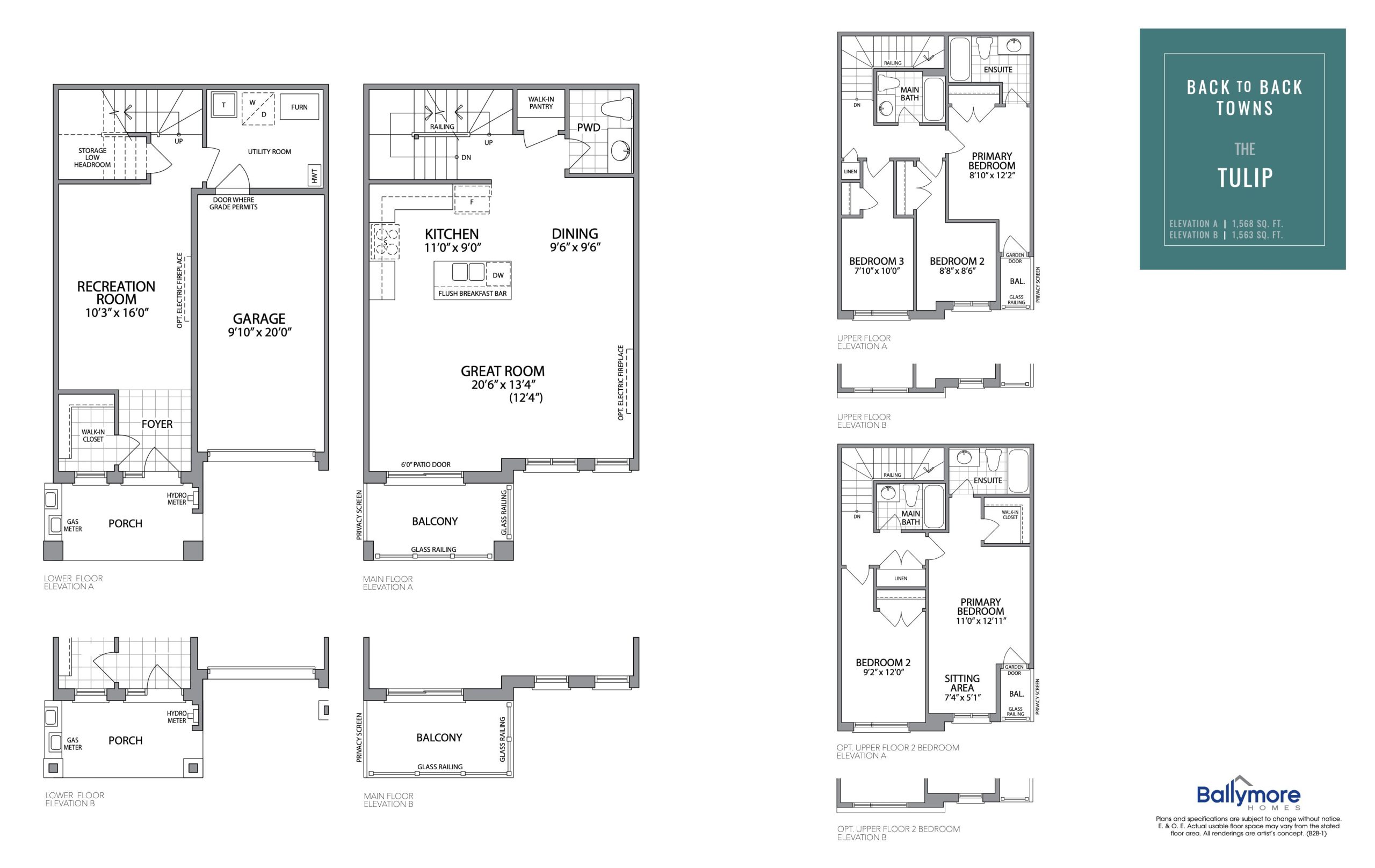 The Tulip floor plan