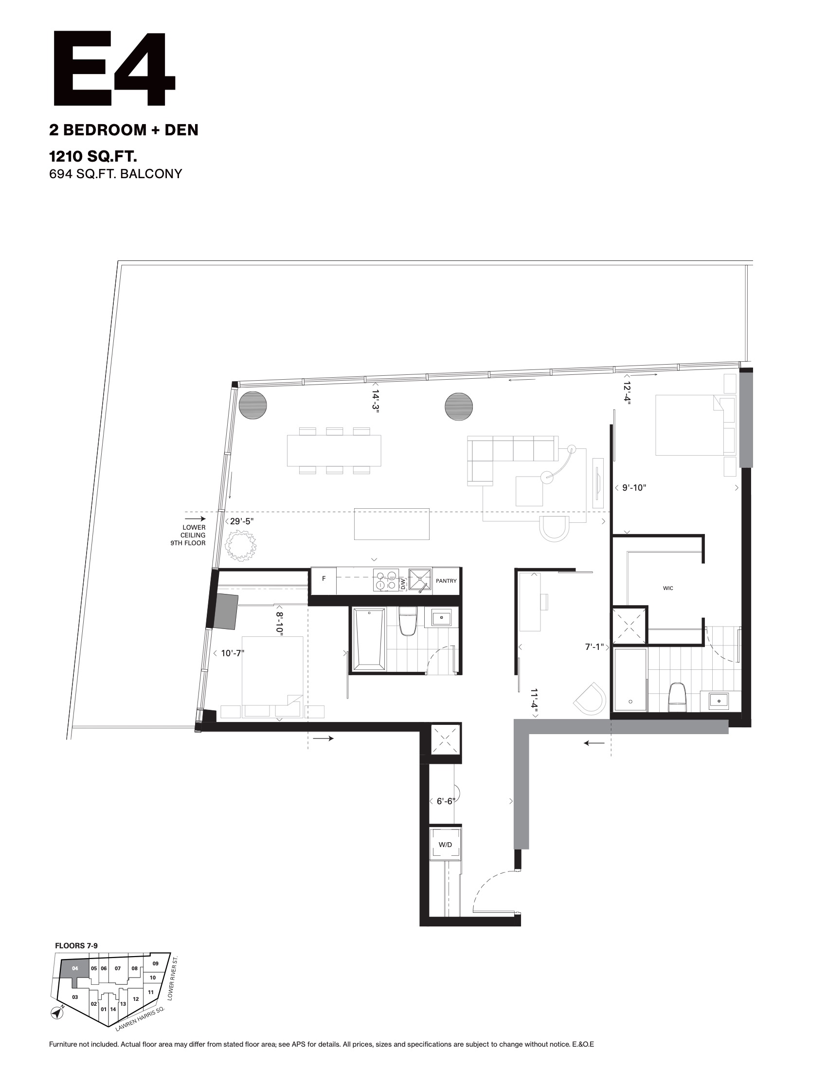 E4 floor plan
