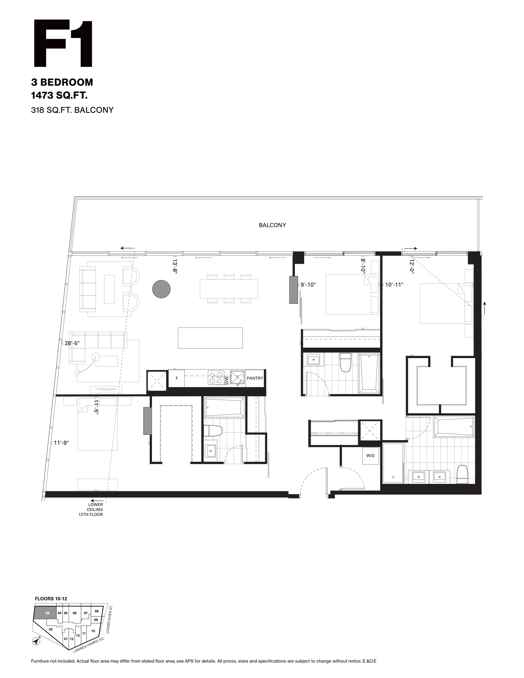 F1 floor plan
