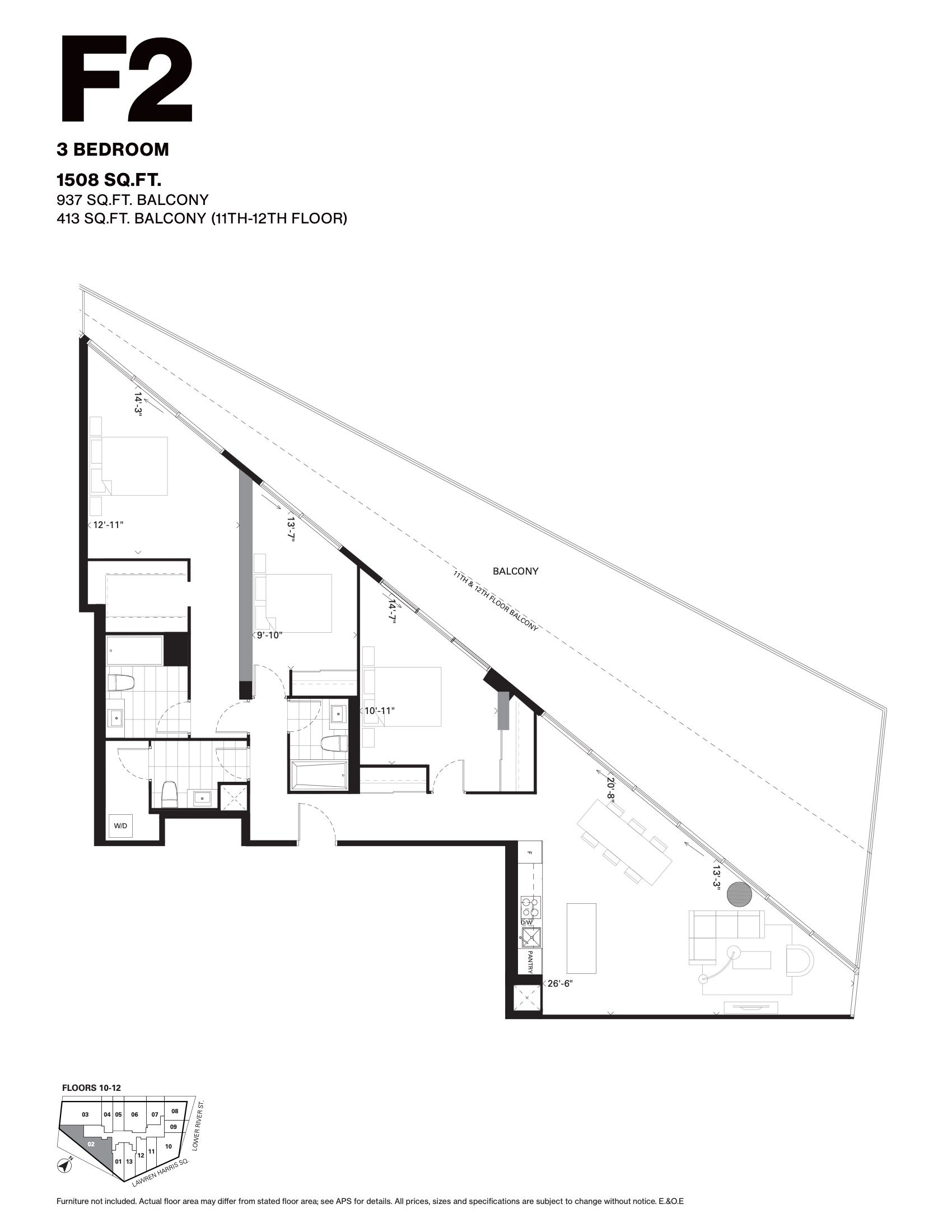 F2 floor plan