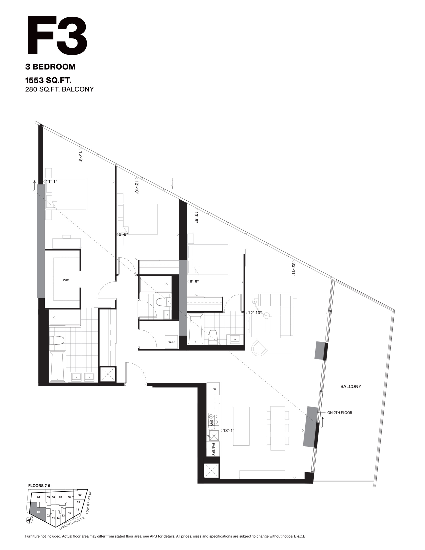 F3 floor plan