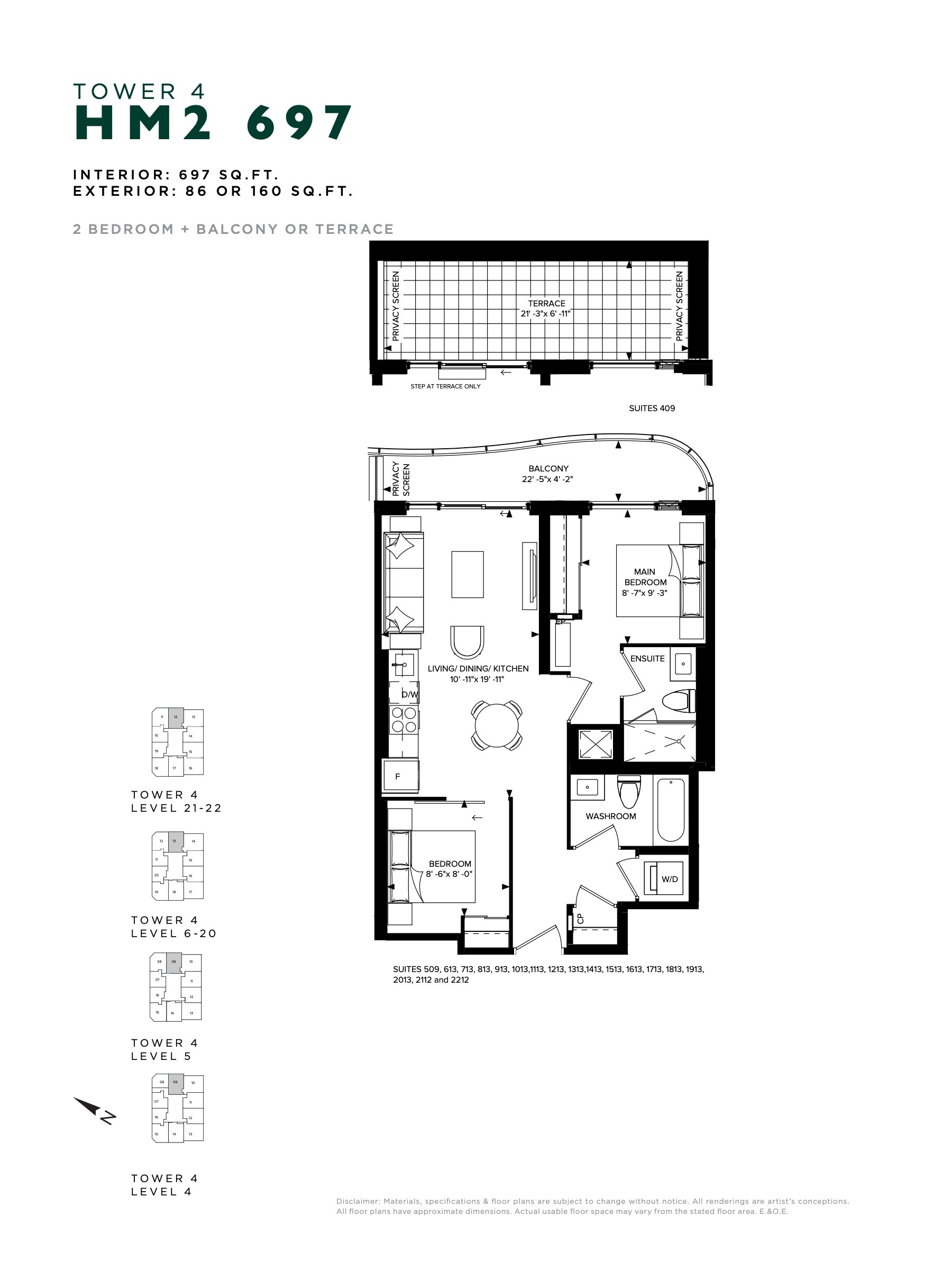 HM2 697 floor plan