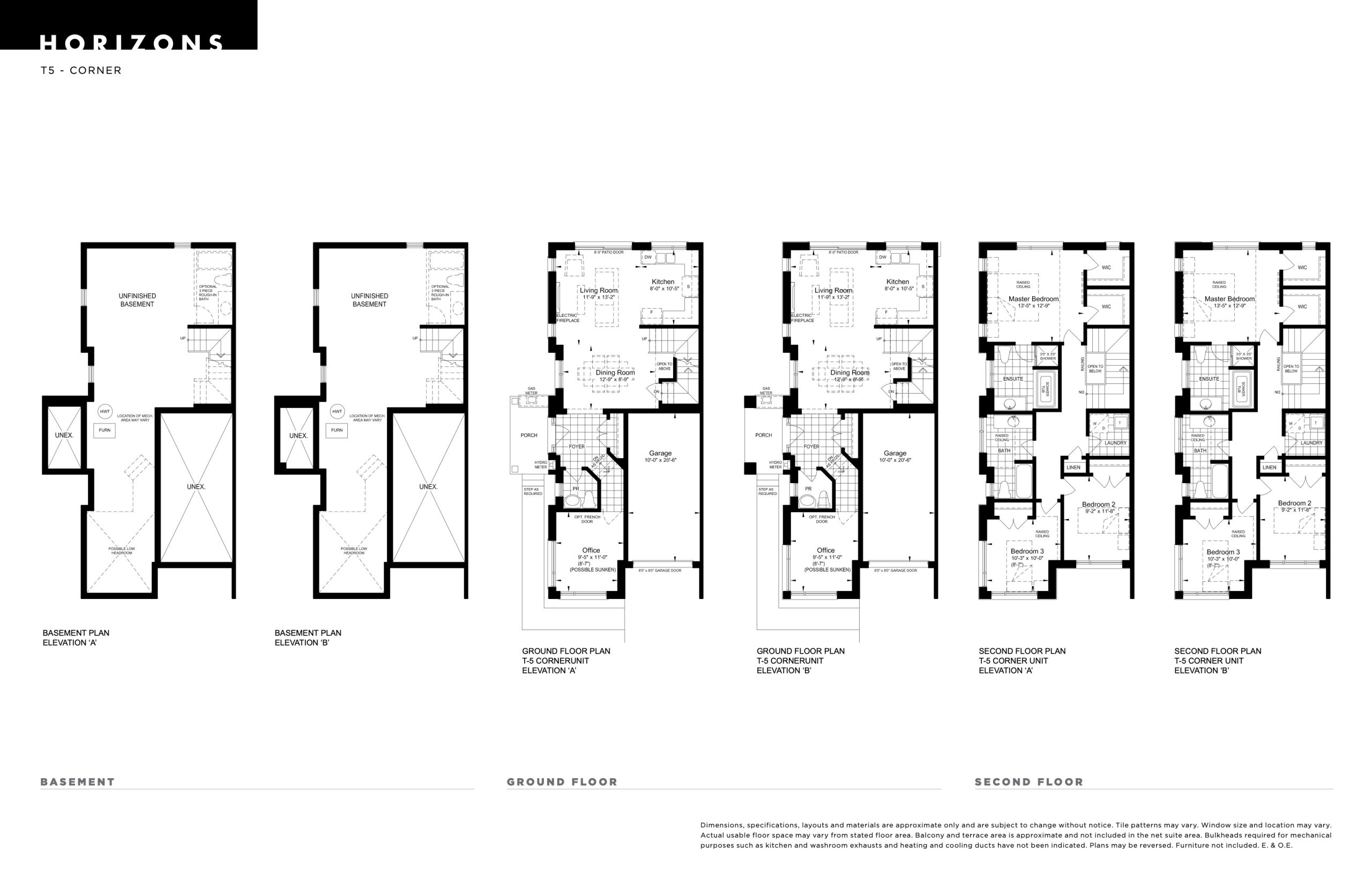 T5 - Corner floor plan