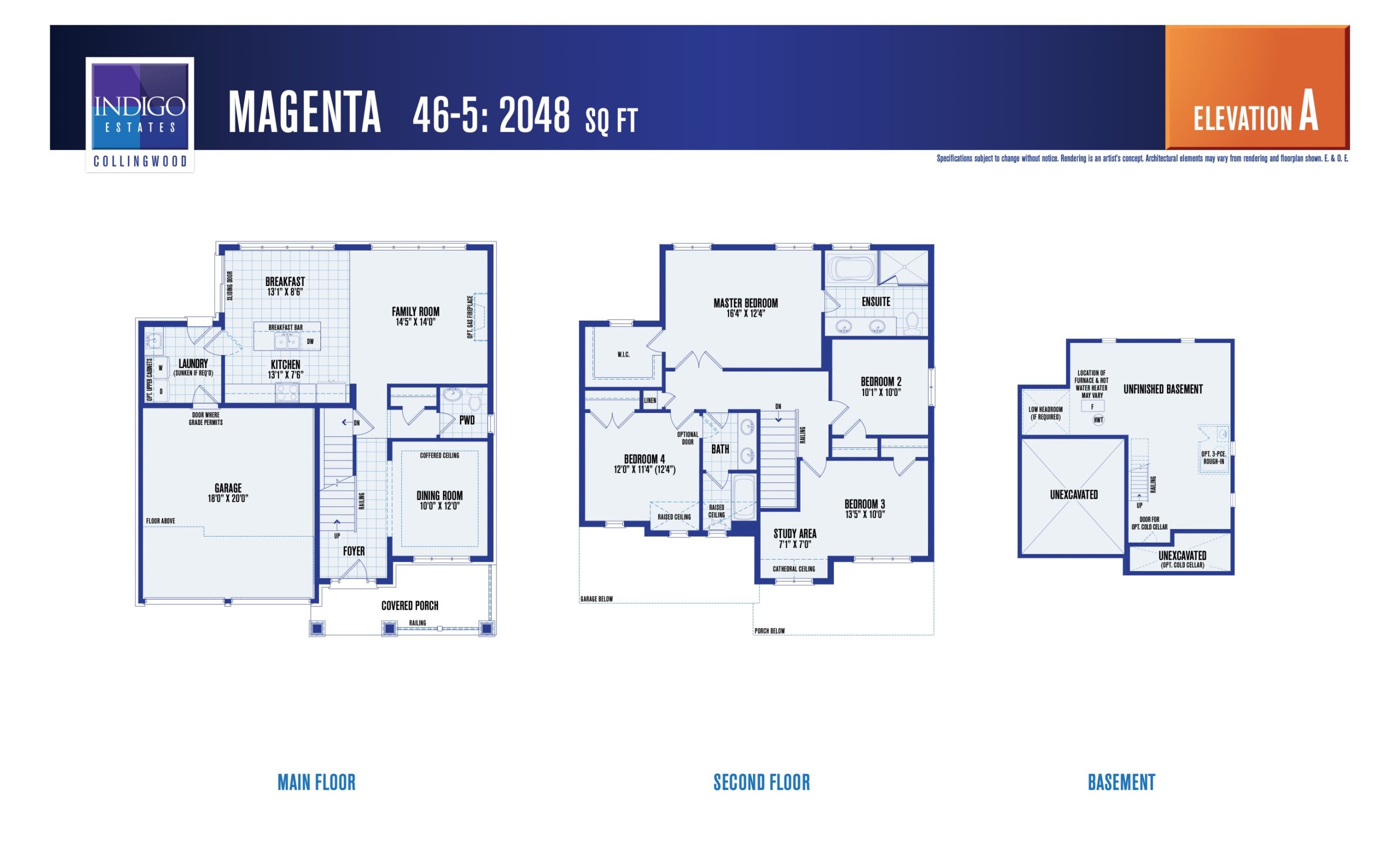 Magenta (Elevation A) floor plan