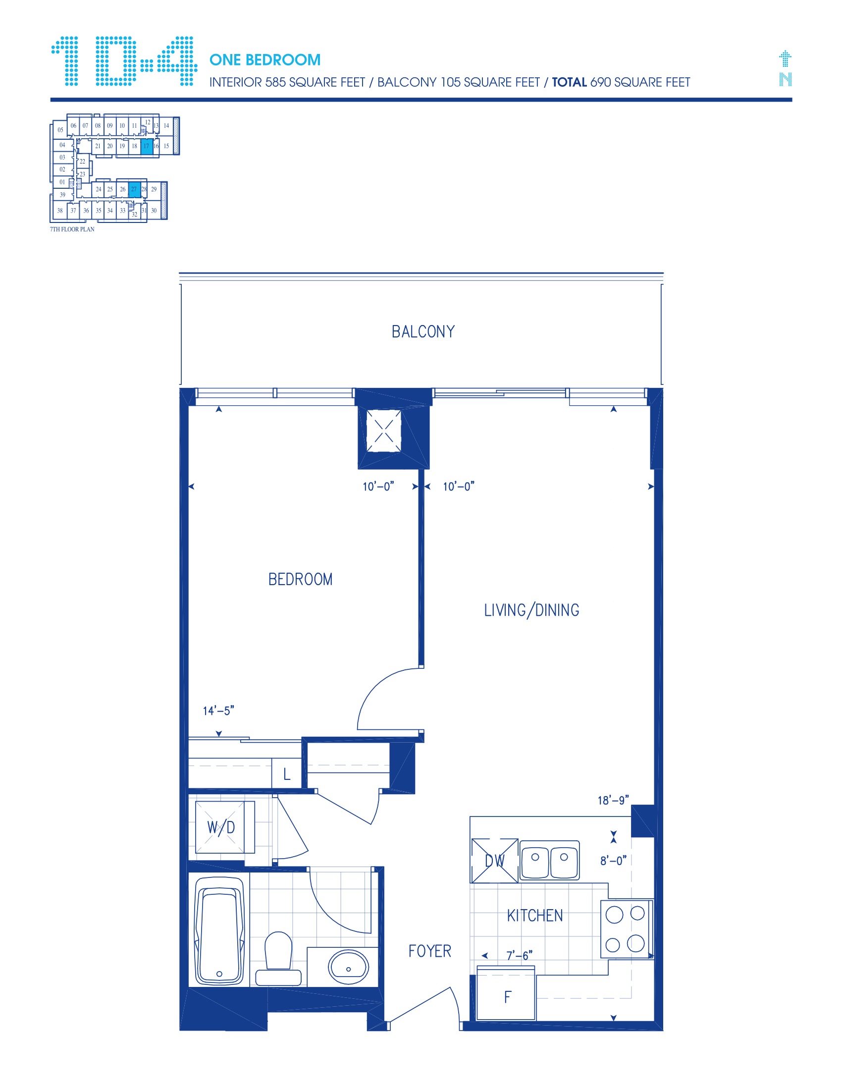 1D-4 floor plan