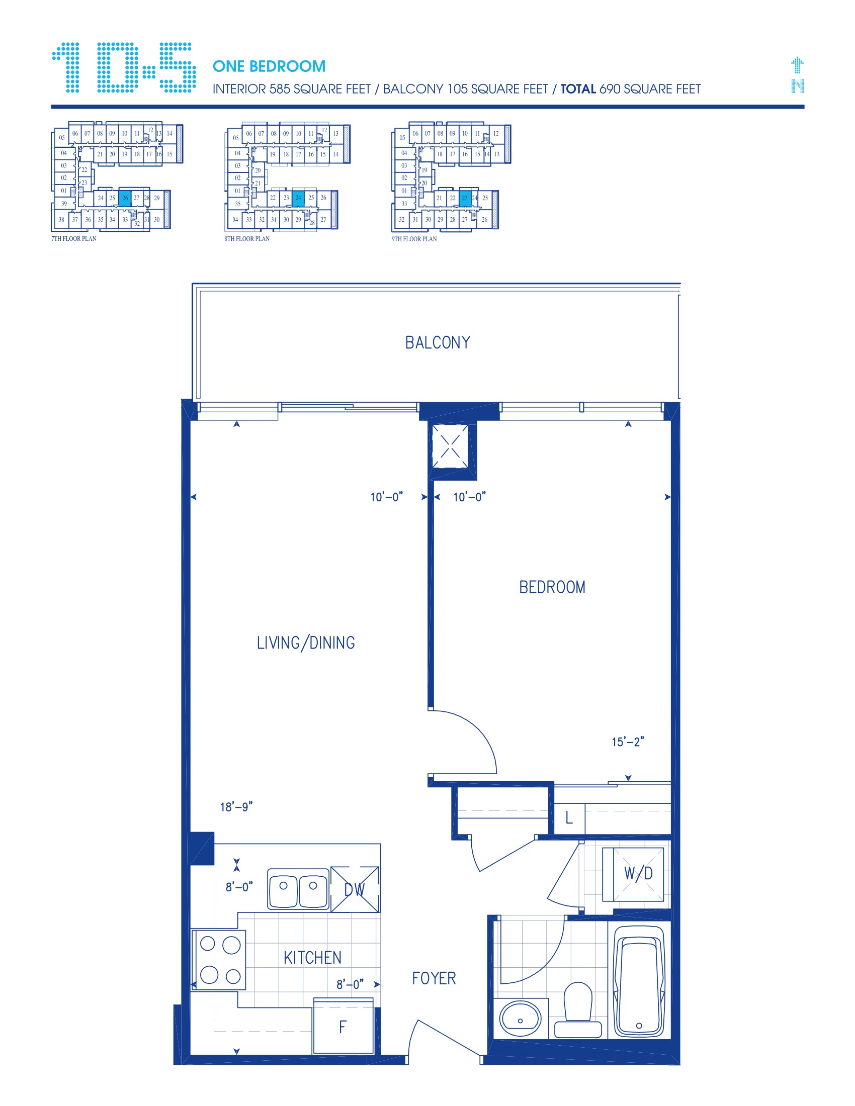 1D-5 floor plan