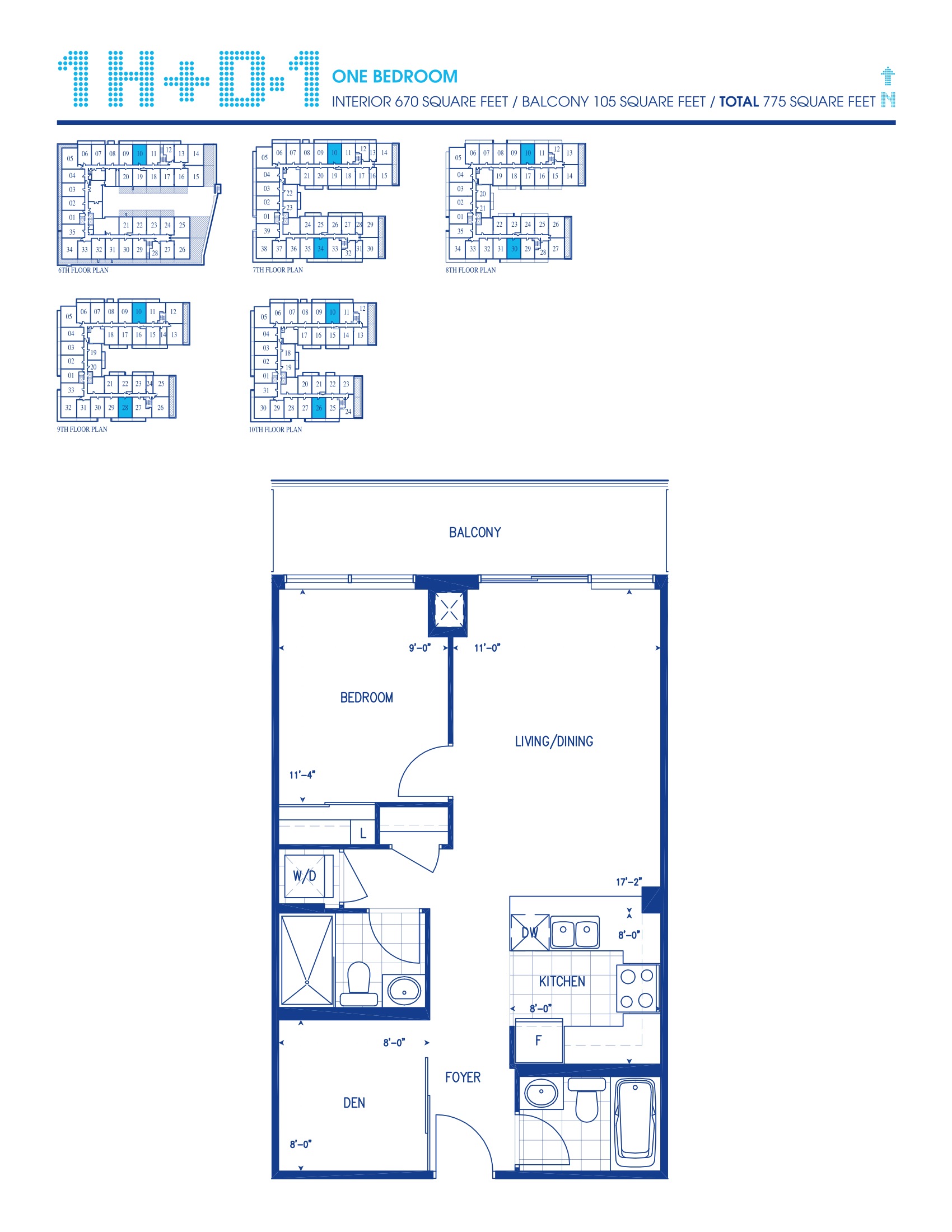 1H+D-1 floor plan