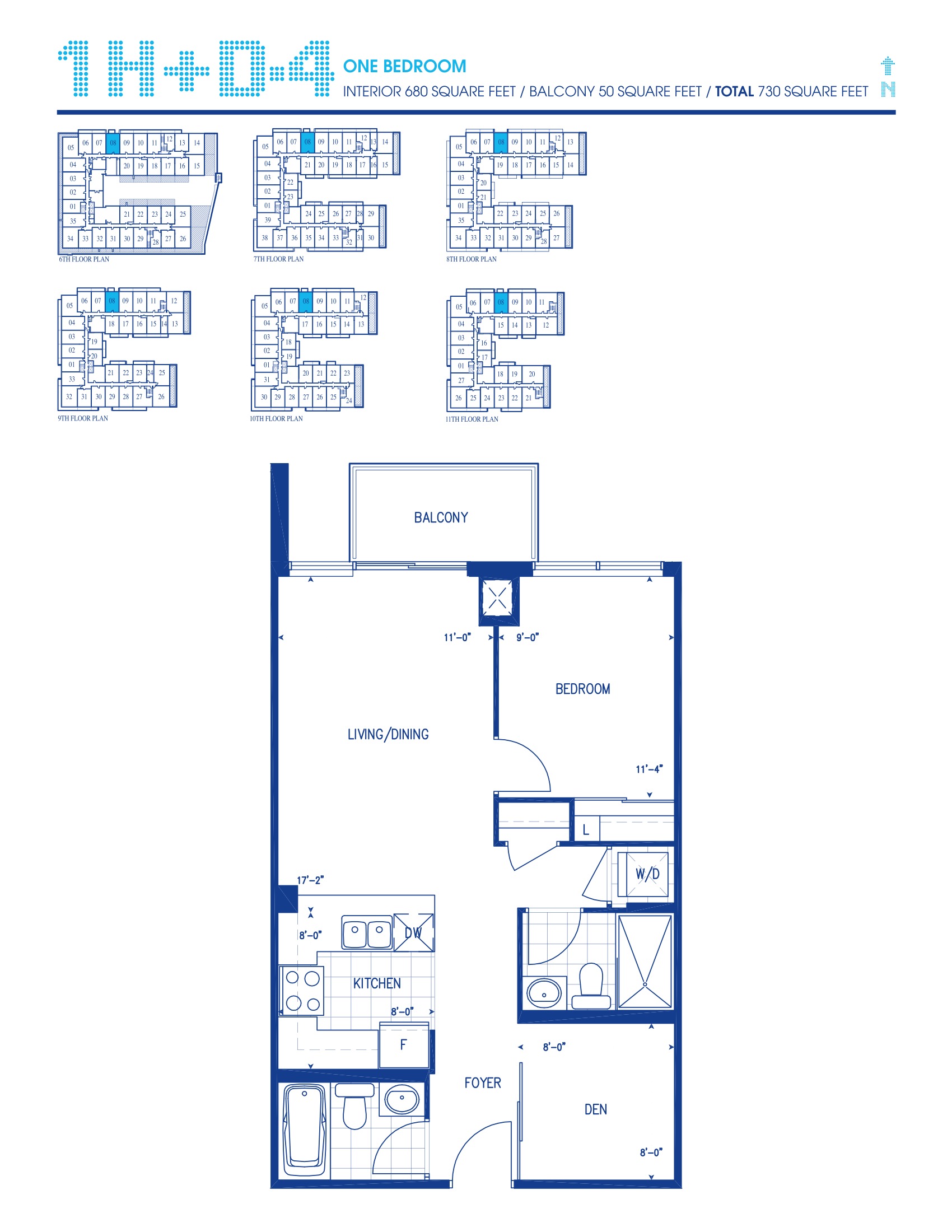 1H+D-4 floor plan