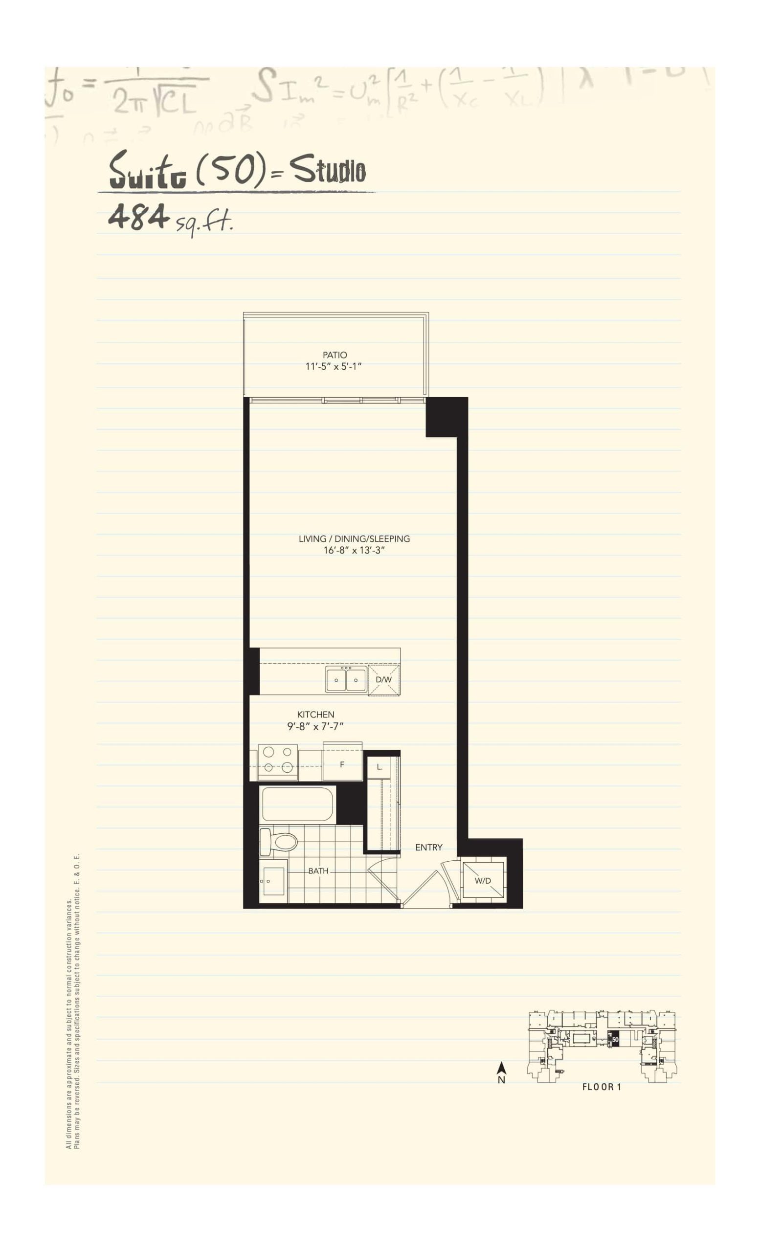 Suite 50 floor plan
