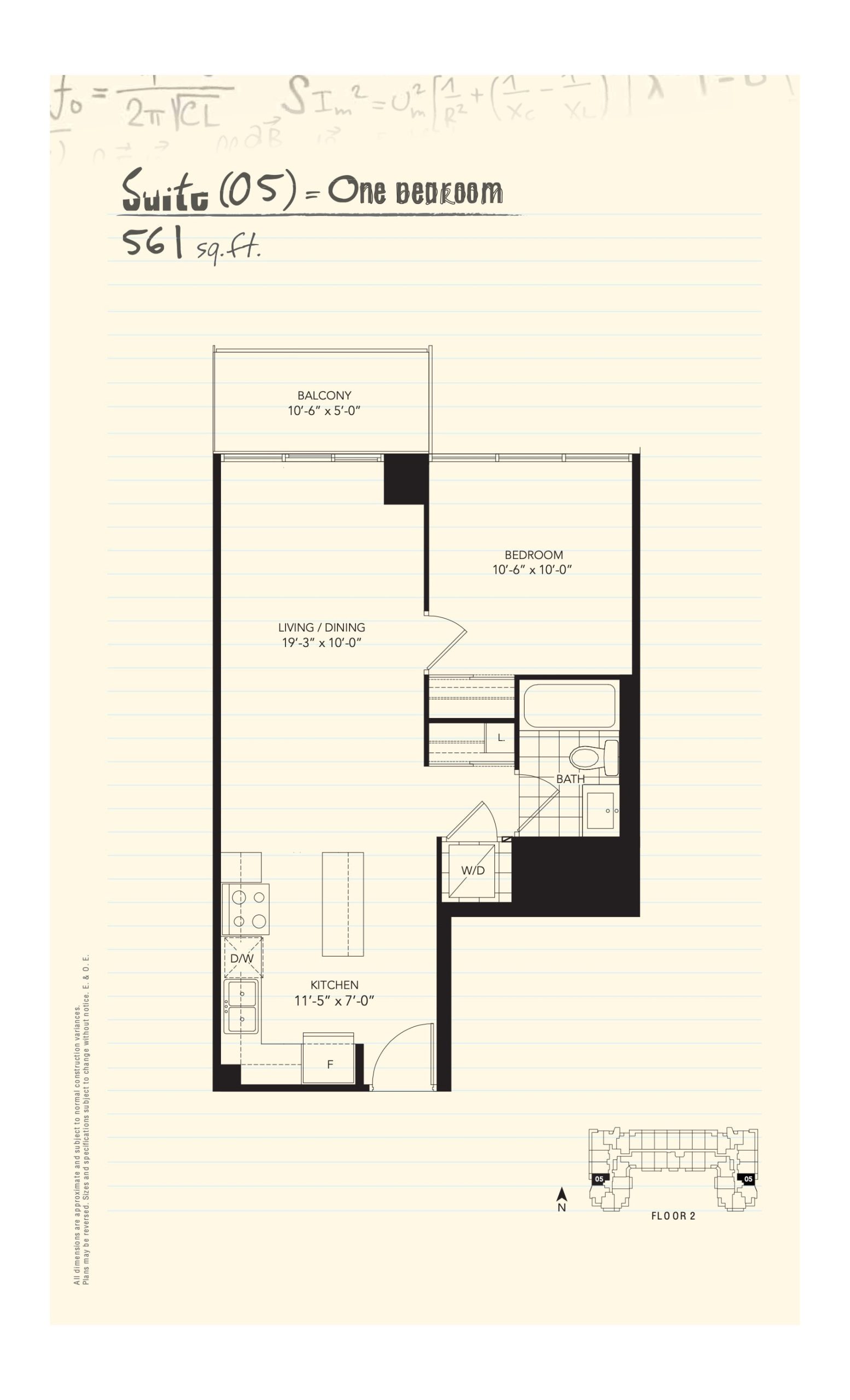 Suite 05 floor plan