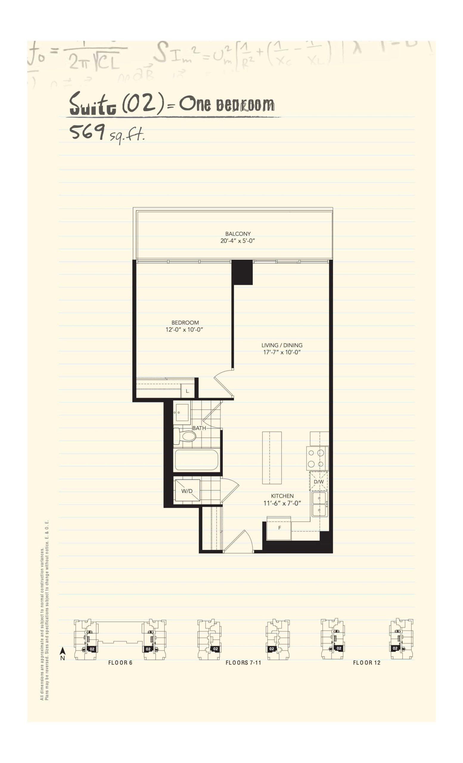 Suite 01 floor plan