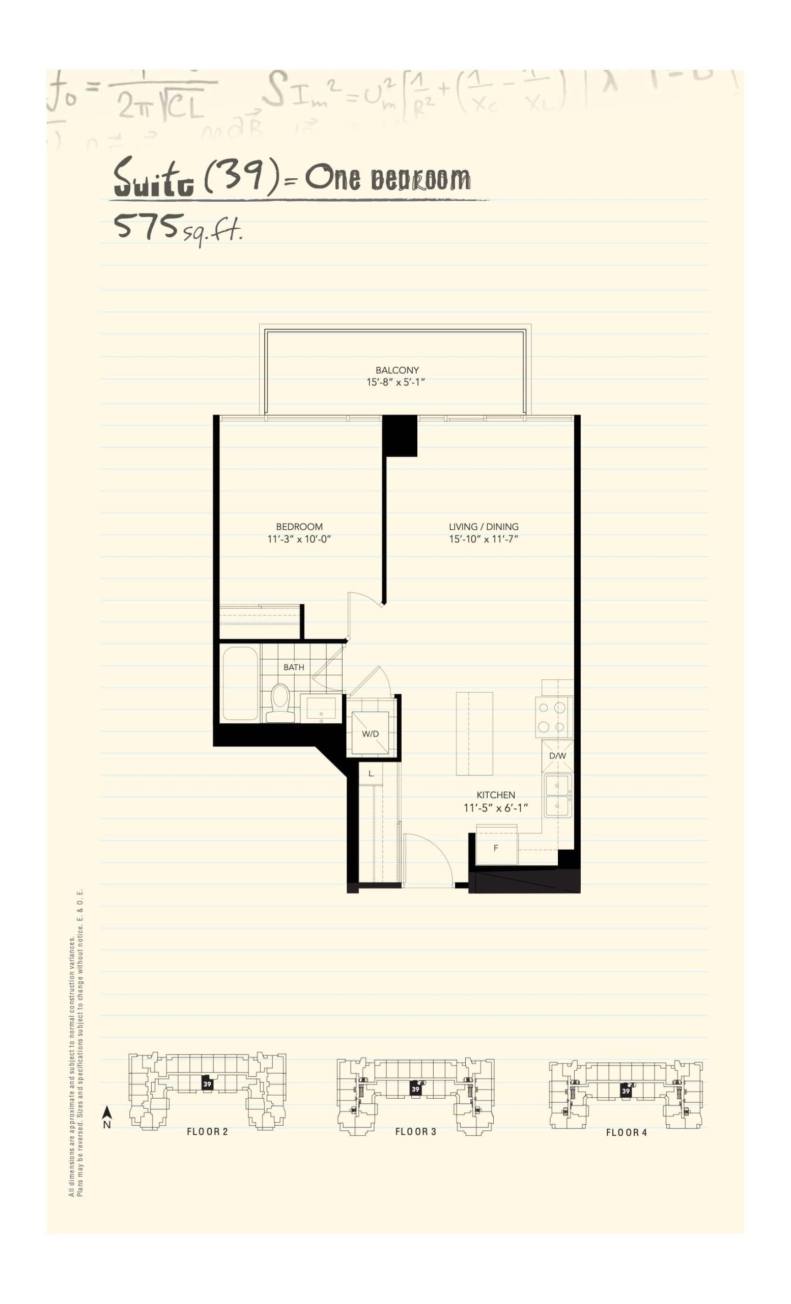 Suite 39 floor plan