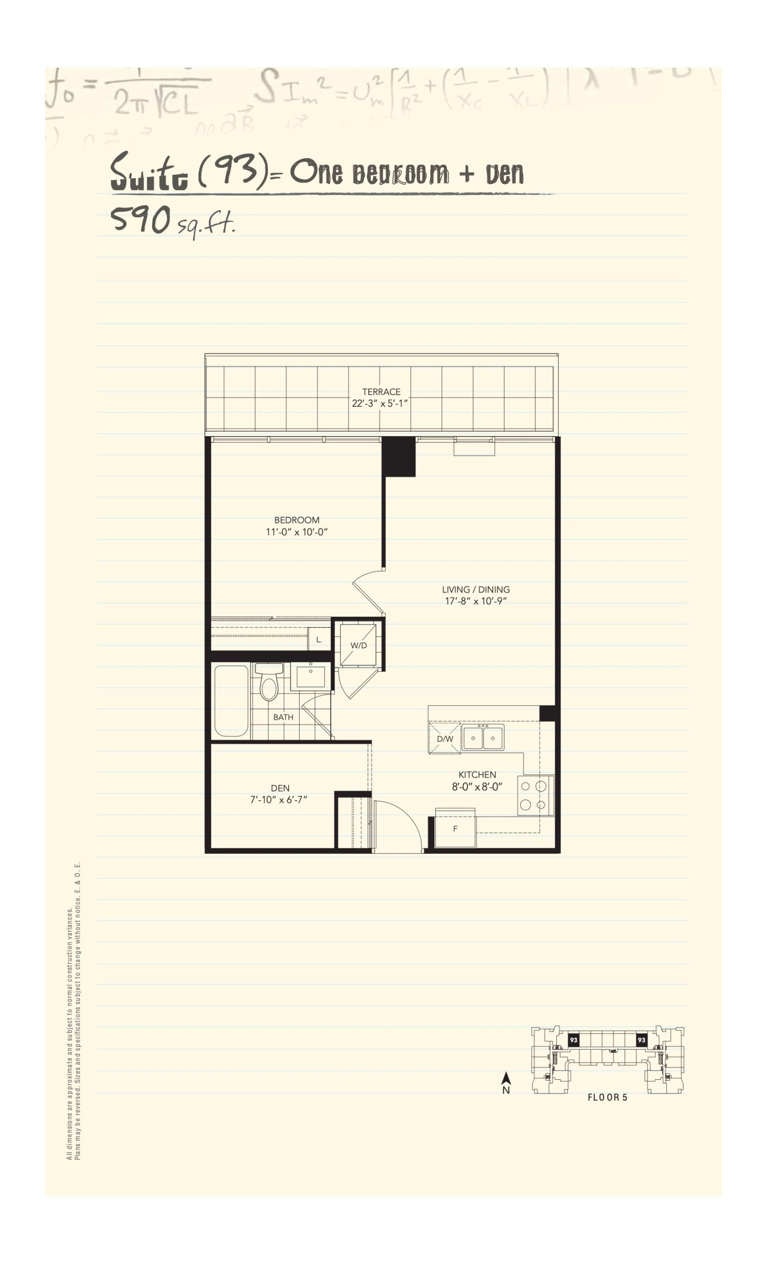 Suite 93 floor plan