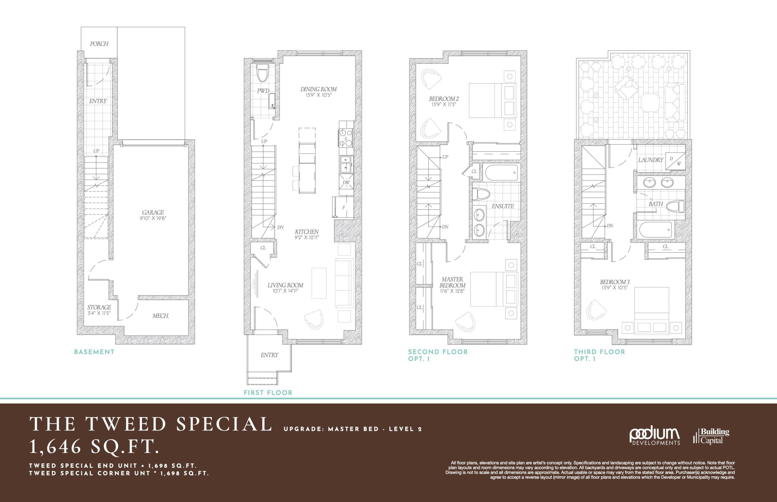 The Tweed Special - Option 2 floor plan