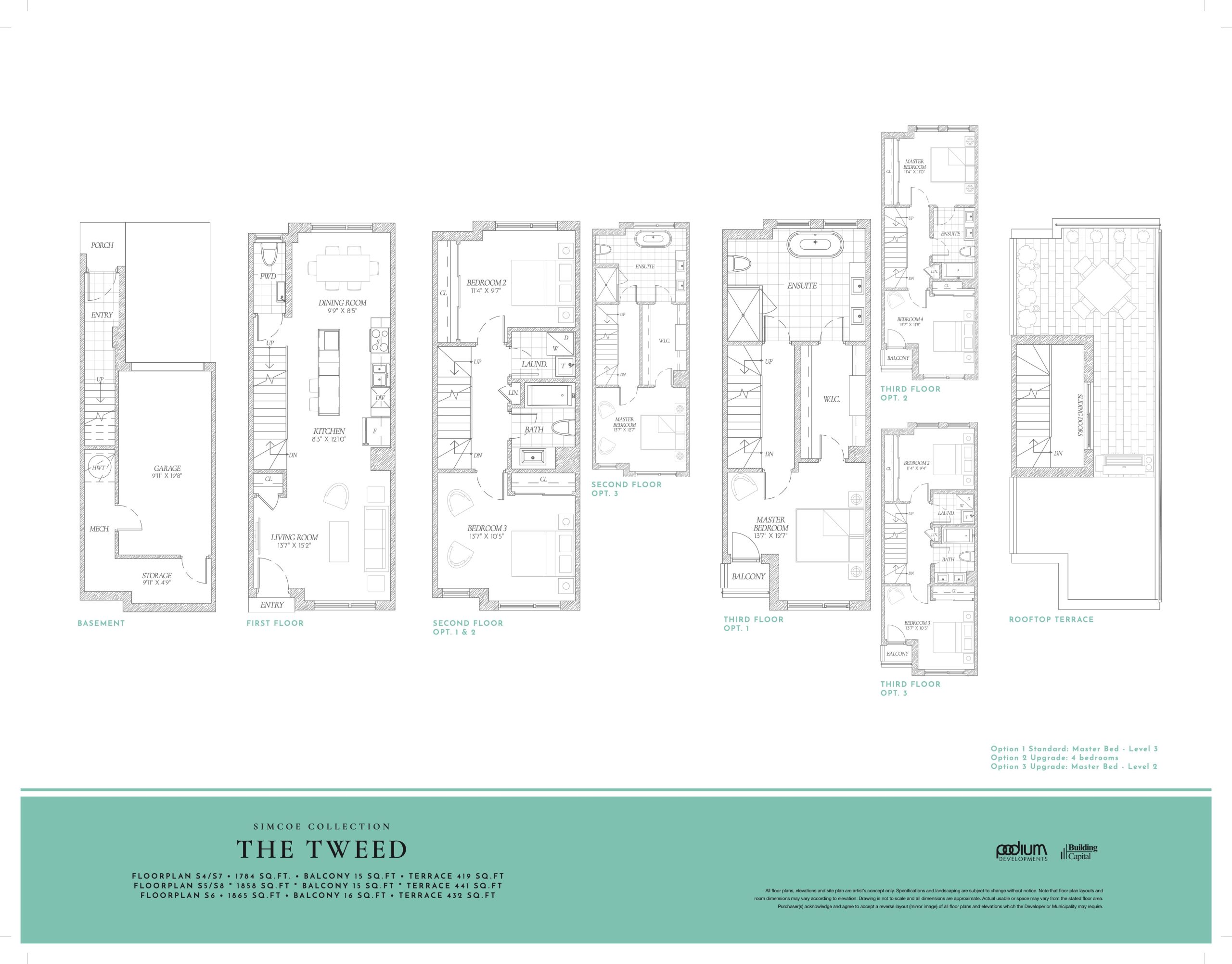 The Tweed floor plan