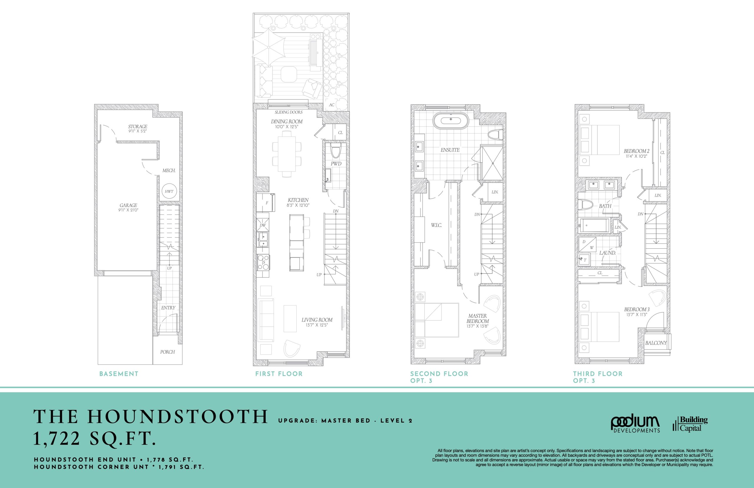 The Houndstooth - Option 3 floor plan